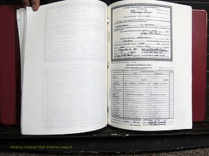 Dooly Co, GA, Marriages, Book, P, 1999-2005 pg 203.JPG