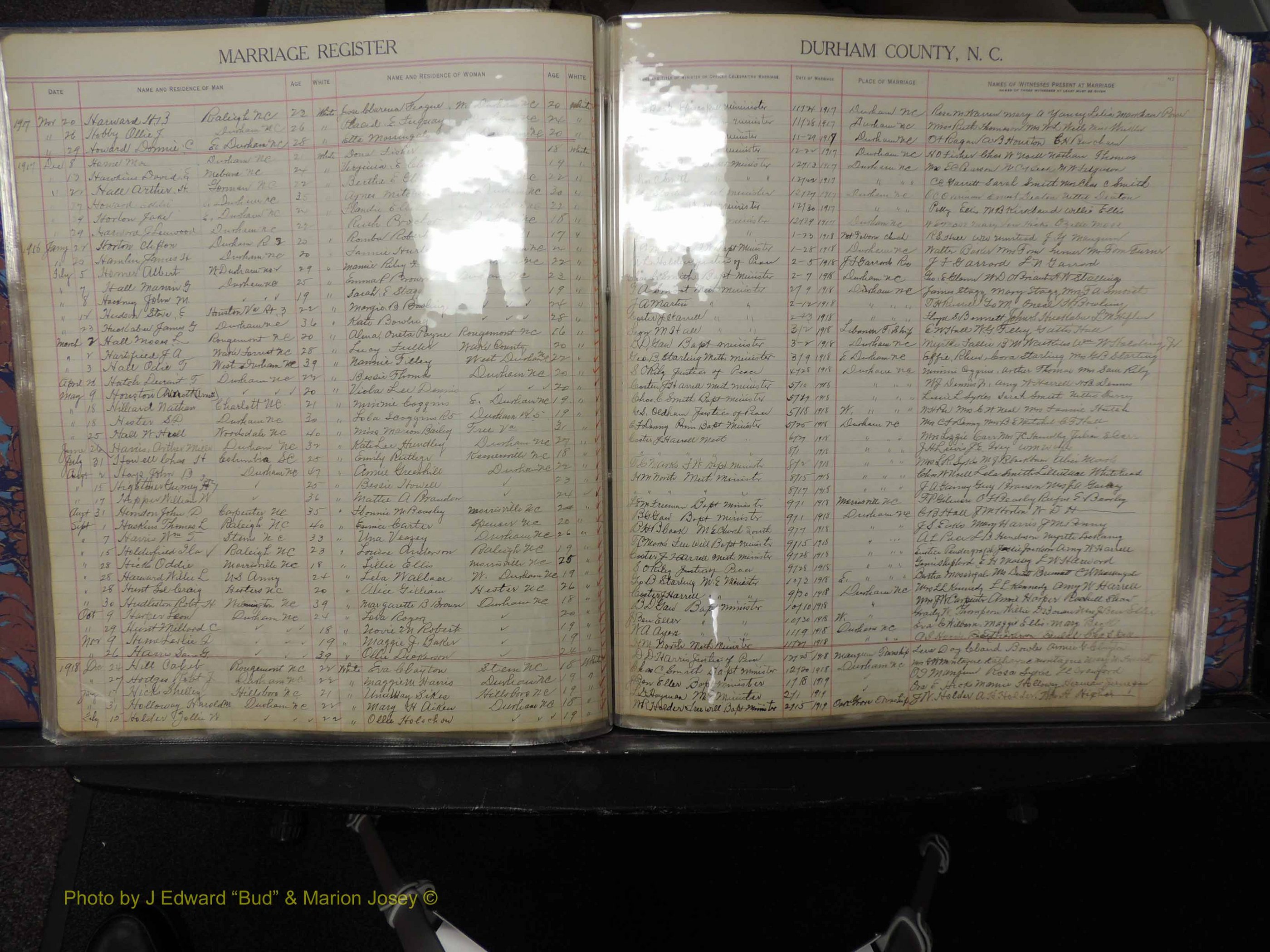 Durham Co, NC, Marriages, Male Index, 1910-1919 (133).JPG