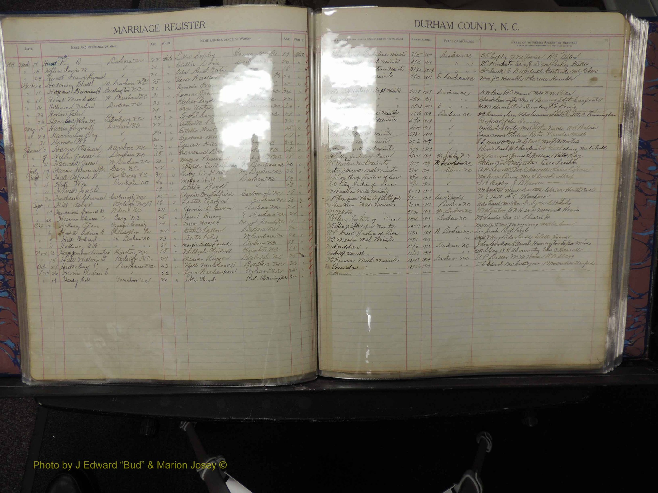 Durham Co, NC, Marriages, Male Index, 1910-1919 (134).JPG