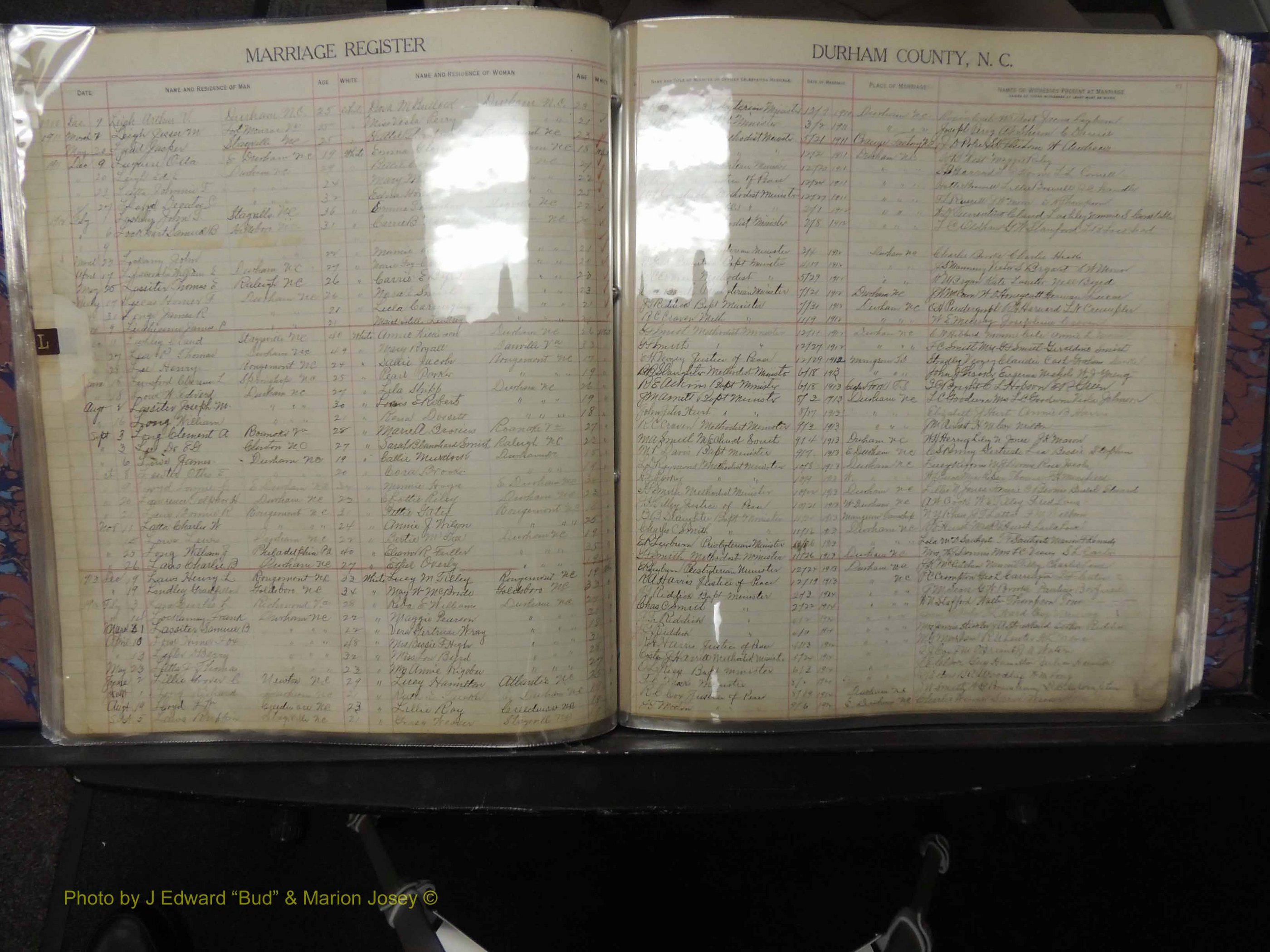Durham Co, NC, Marriages, Male Index, 1910-1919 (142).JPG