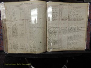 Durham Co, NC, Marriages, Male Index, 1910-1919 (189).JPG