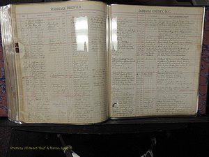 Durham Co, NC, Marriages, Male Index, 1910-1919 (206).JPG