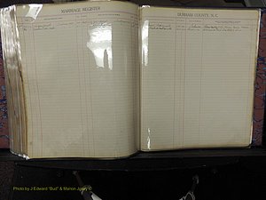 Durham Co, NC, Marriages, Male Index, 1910-1919 (216).JPG