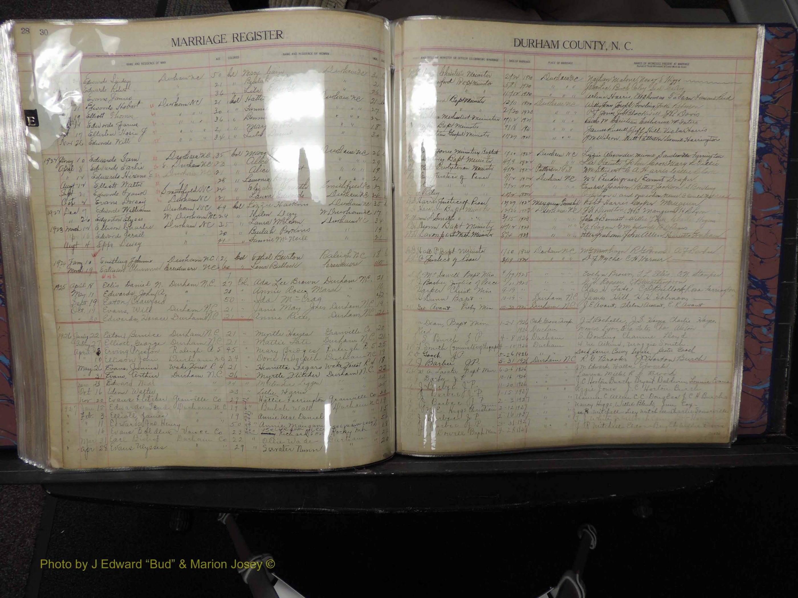 Durham Co, NC, Marriages, Male Index, 1919-1928 (213).JPG