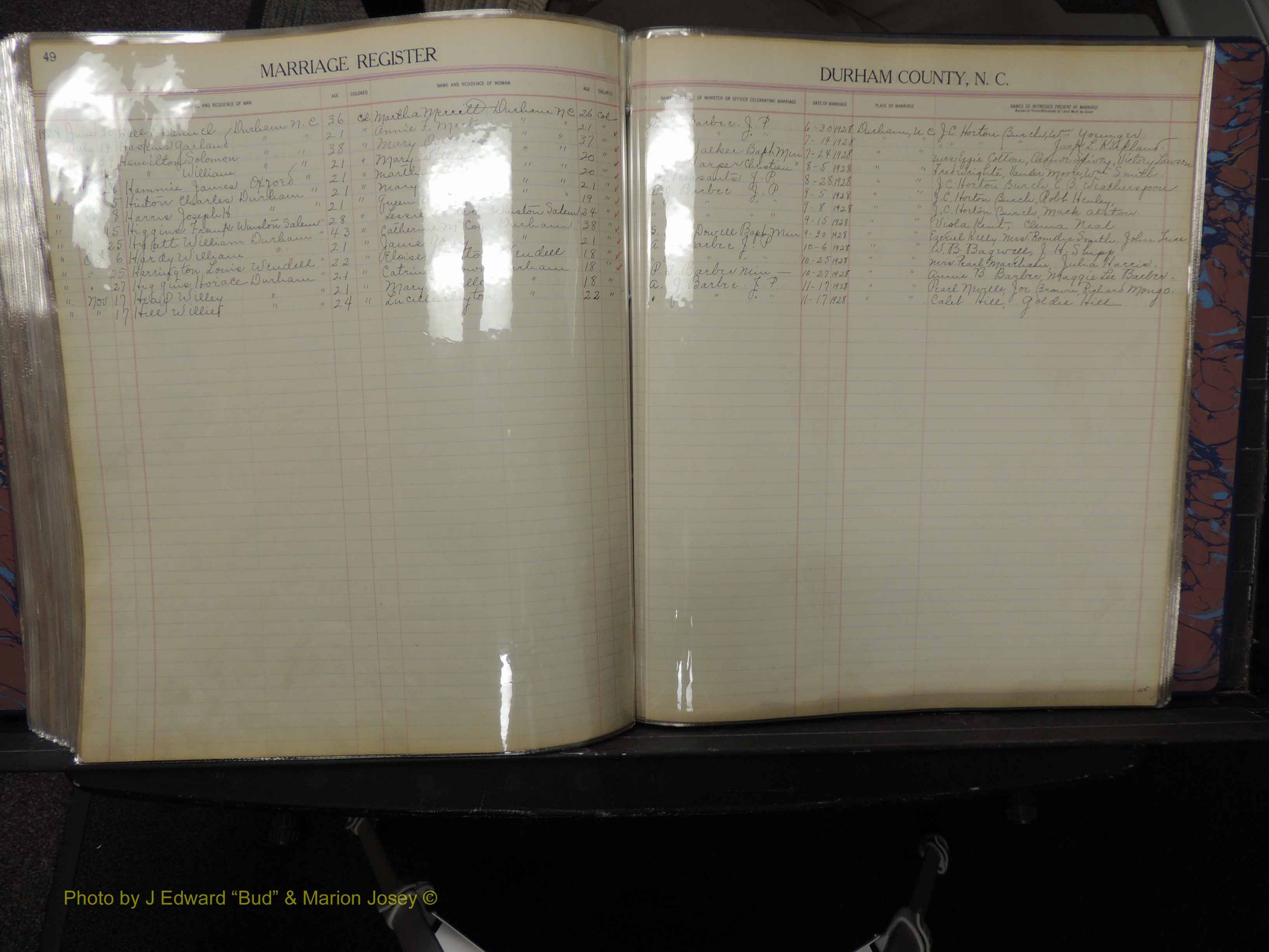 Durham Co, NC, Marriages, Male Index, 1919-1928 (227).JPG