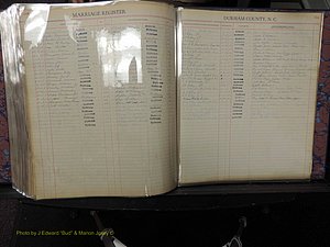 Durham Co, NC, Marriages, Male Index, 1944-1951 (303).JPG