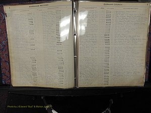 Durham Co, NC, Marriages, Male Index, 1952-1965 (106) .JPG