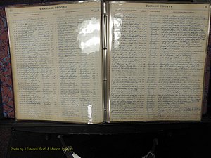 Durham Co, NC, Marriages, Male Index, 1952-1965 (108) .JPG