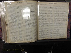 Durham Co, NC, Marriages, Male Index, 1952-1965 (300) .JPG