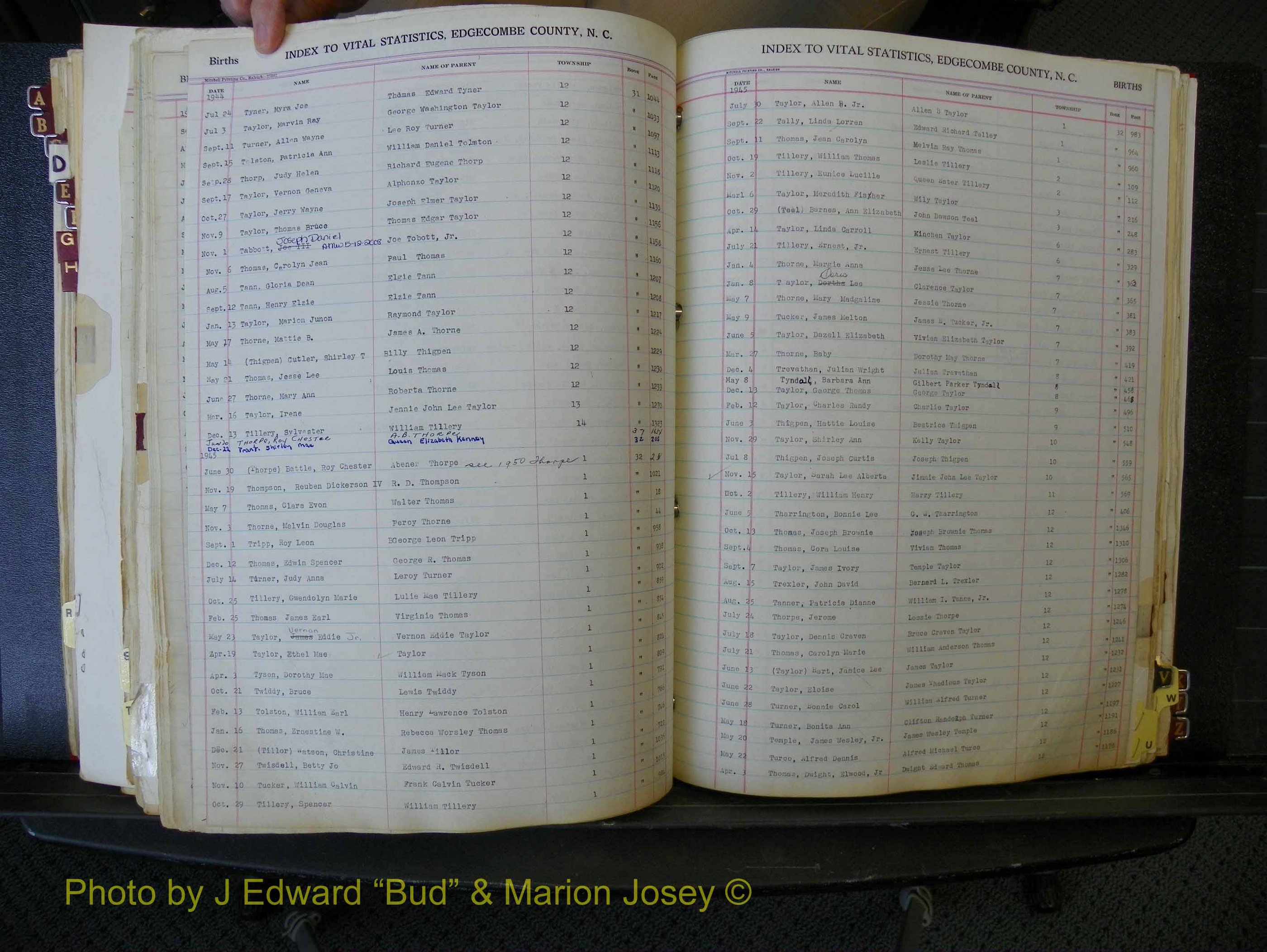 Edgecombe Births, A-Z, 1934-1949 (397).JPG