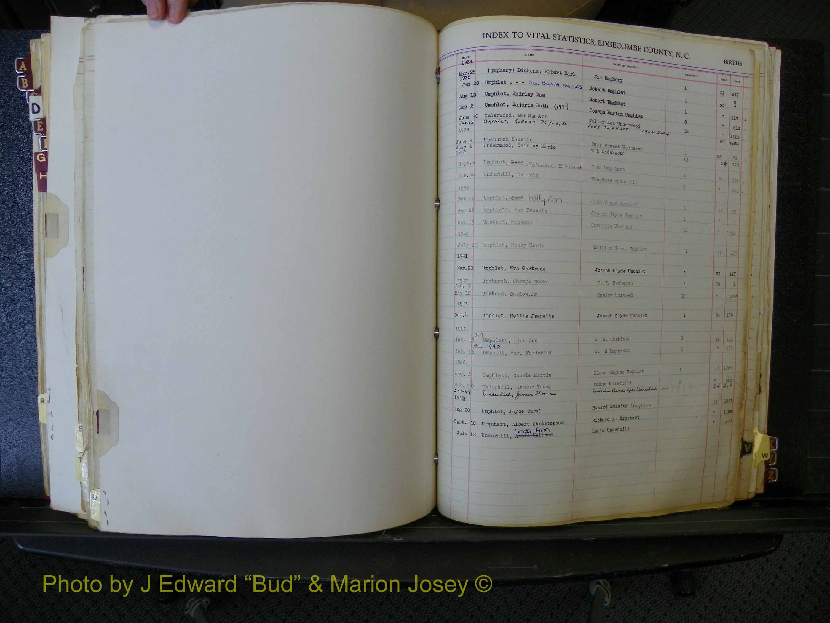 Edgecombe Births, A-Z, 1934-1949 (402).JPG