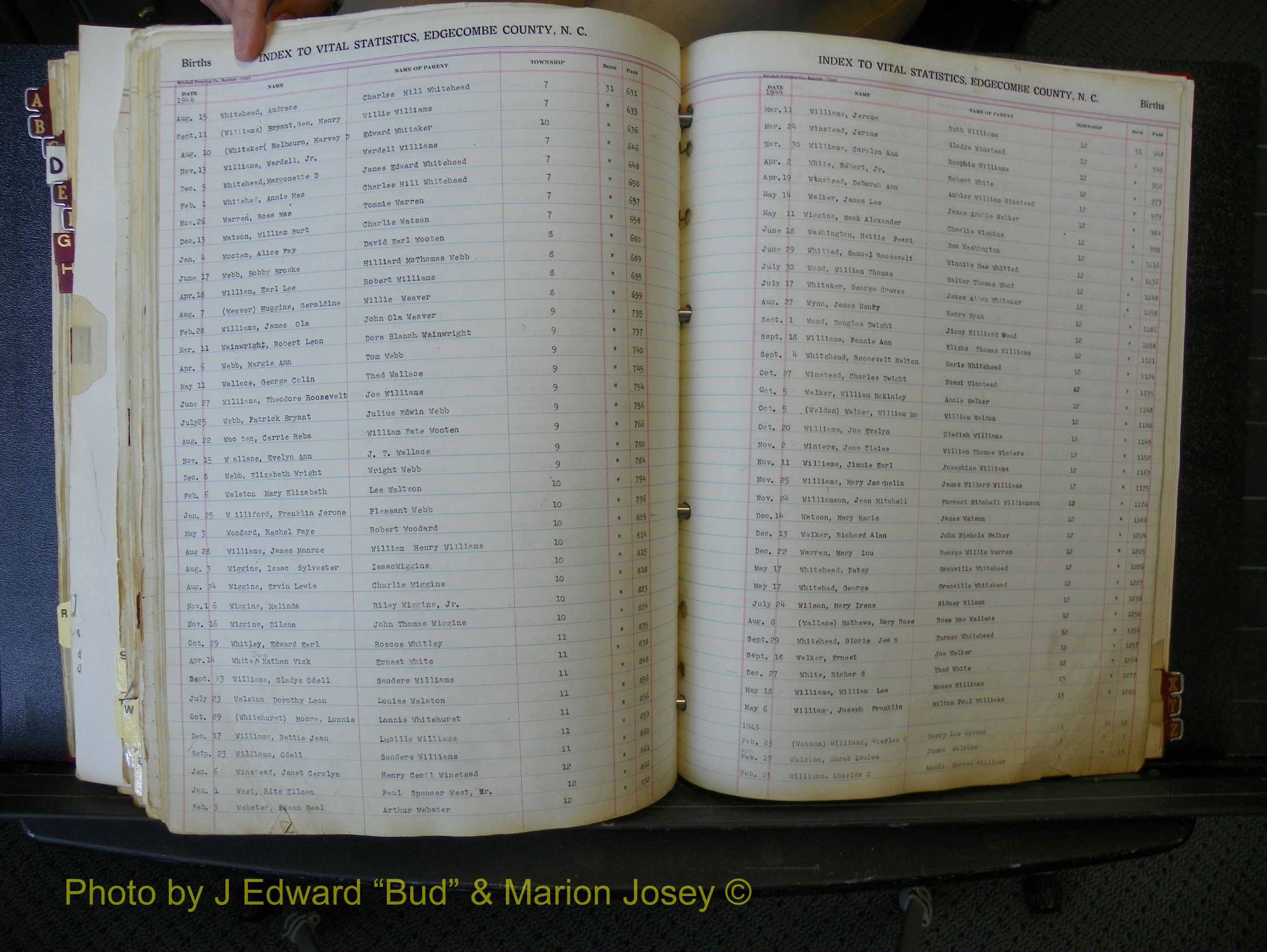 Edgecombe Births, A-Z, 1934-1949 (428).JPG