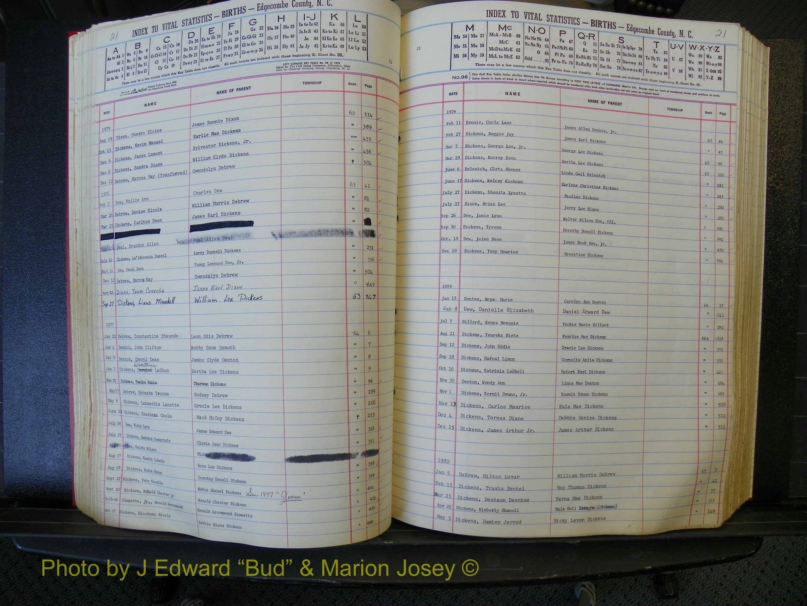 Edgecombe Births, A-Z, 1965-1990 (183).JPG