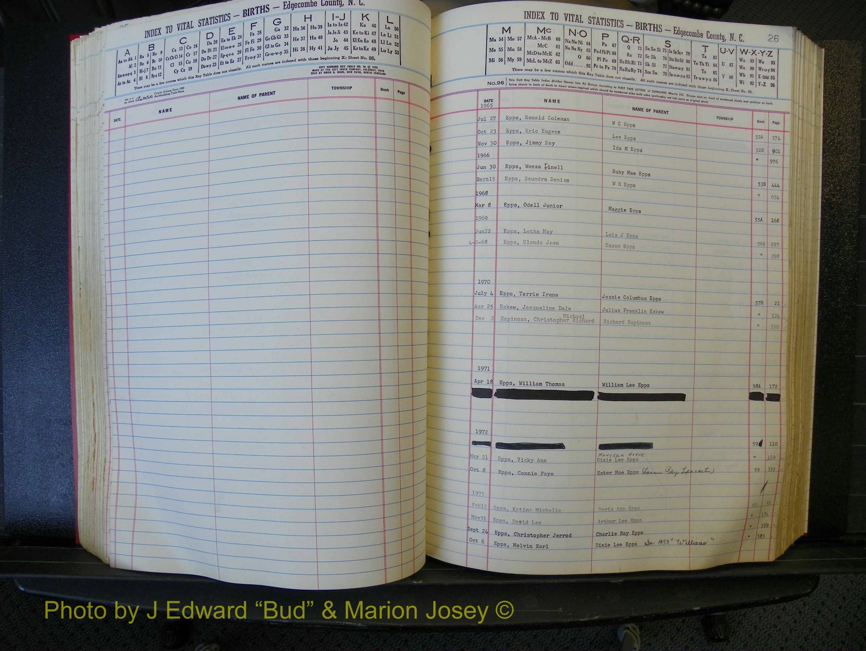 Edgecombe Births, A-Z, 1965-1990 (199).JPG