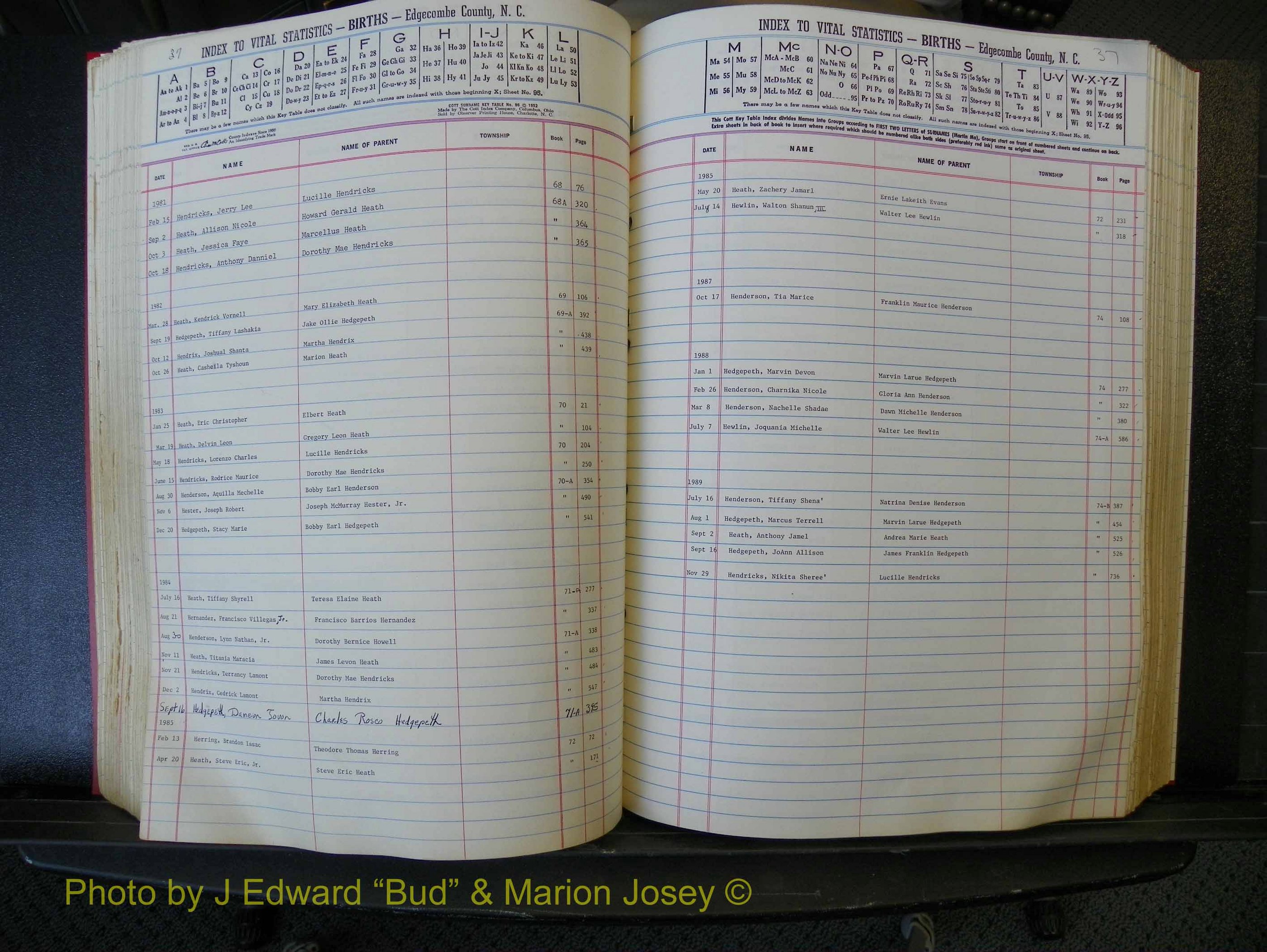 Edgecombe Births, A-Z, 1965-1990 (238).JPG