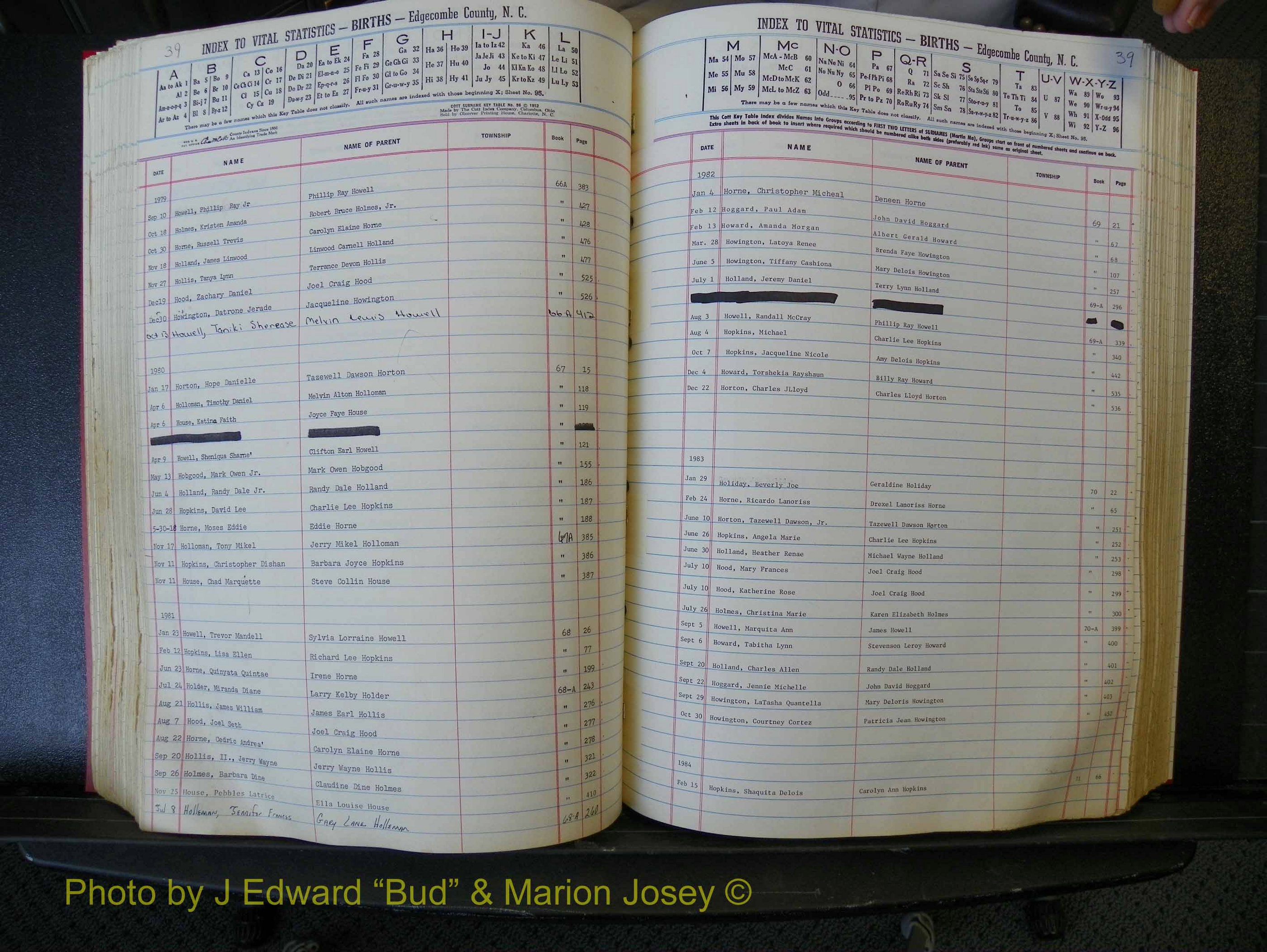 Edgecombe Births, A-Z, 1965-1990 (250).JPG