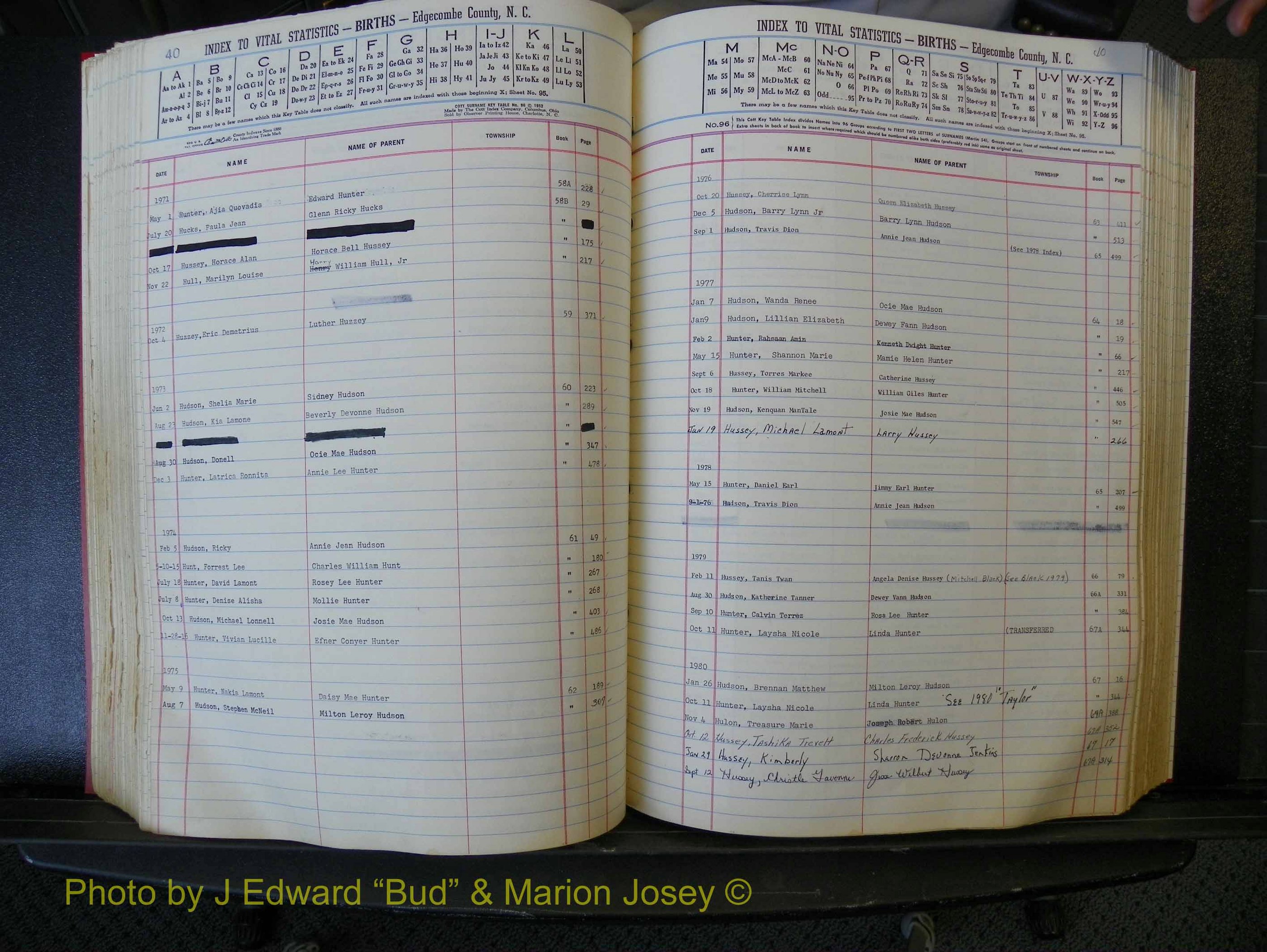 Edgecombe Births, A-Z, 1965-1990 (253).JPG