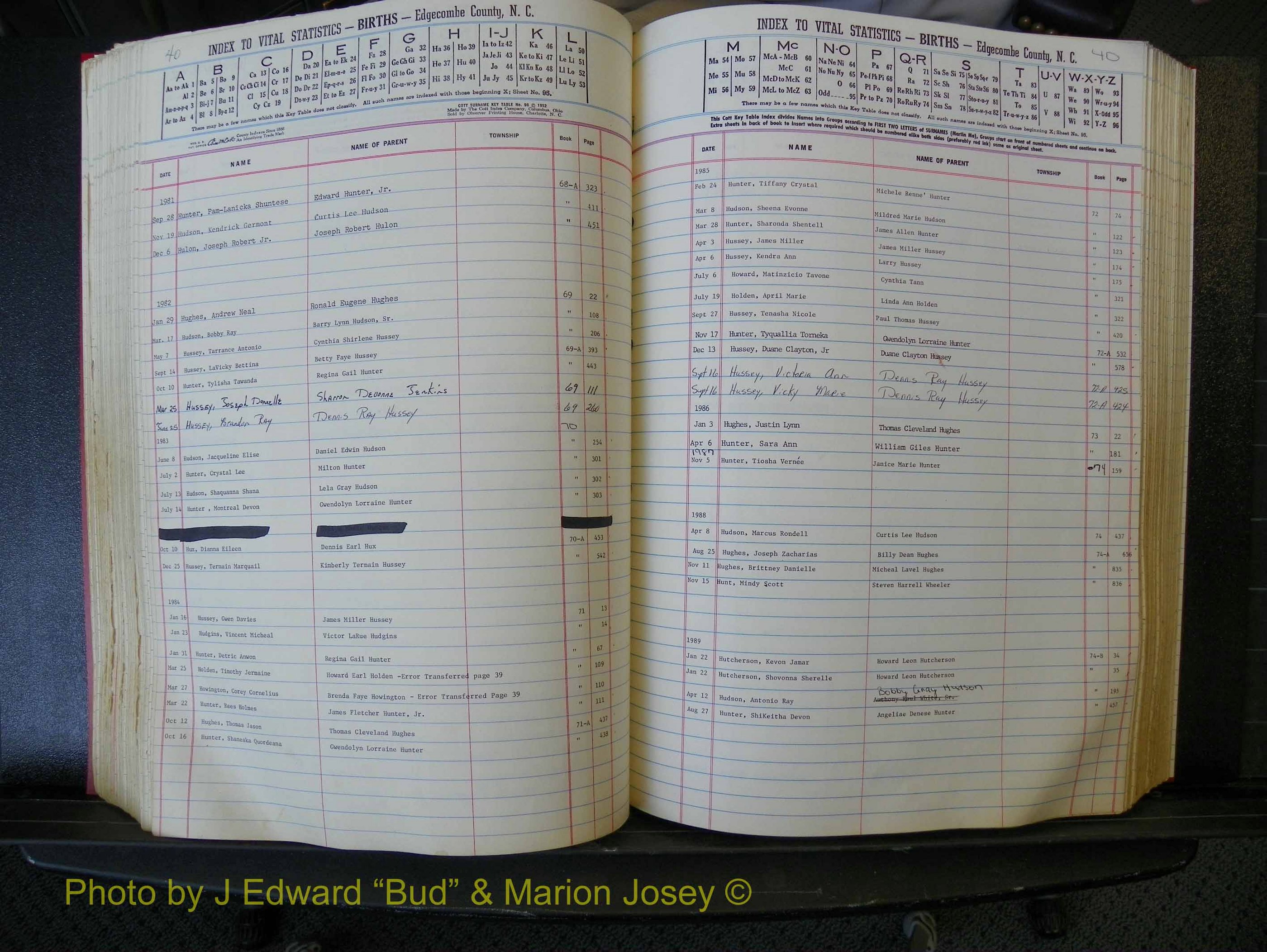 Edgecombe Births, A-Z, 1965-1990 (254).JPG