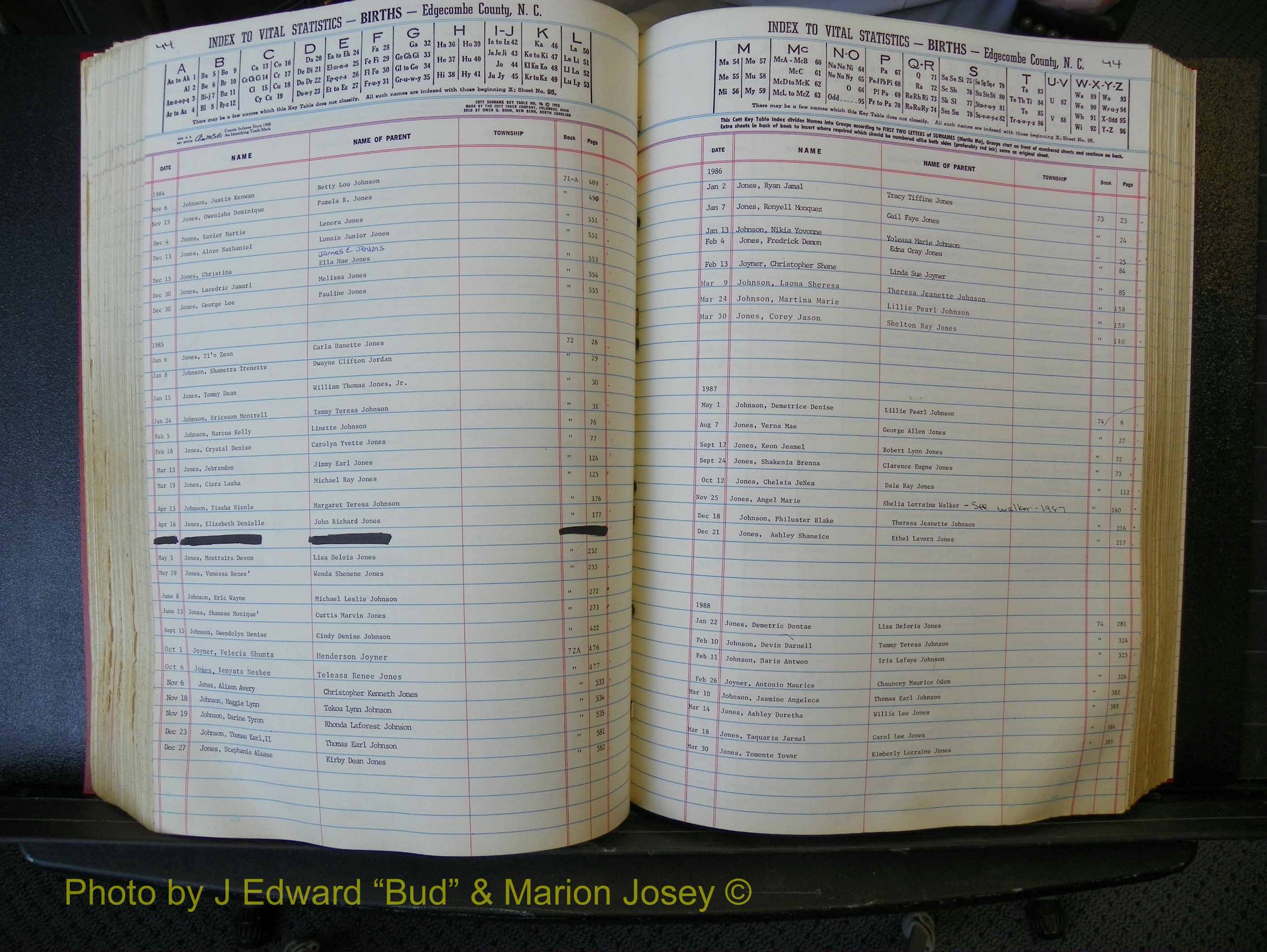 Edgecombe Births, A-Z, 1965-1990 (273).JPG