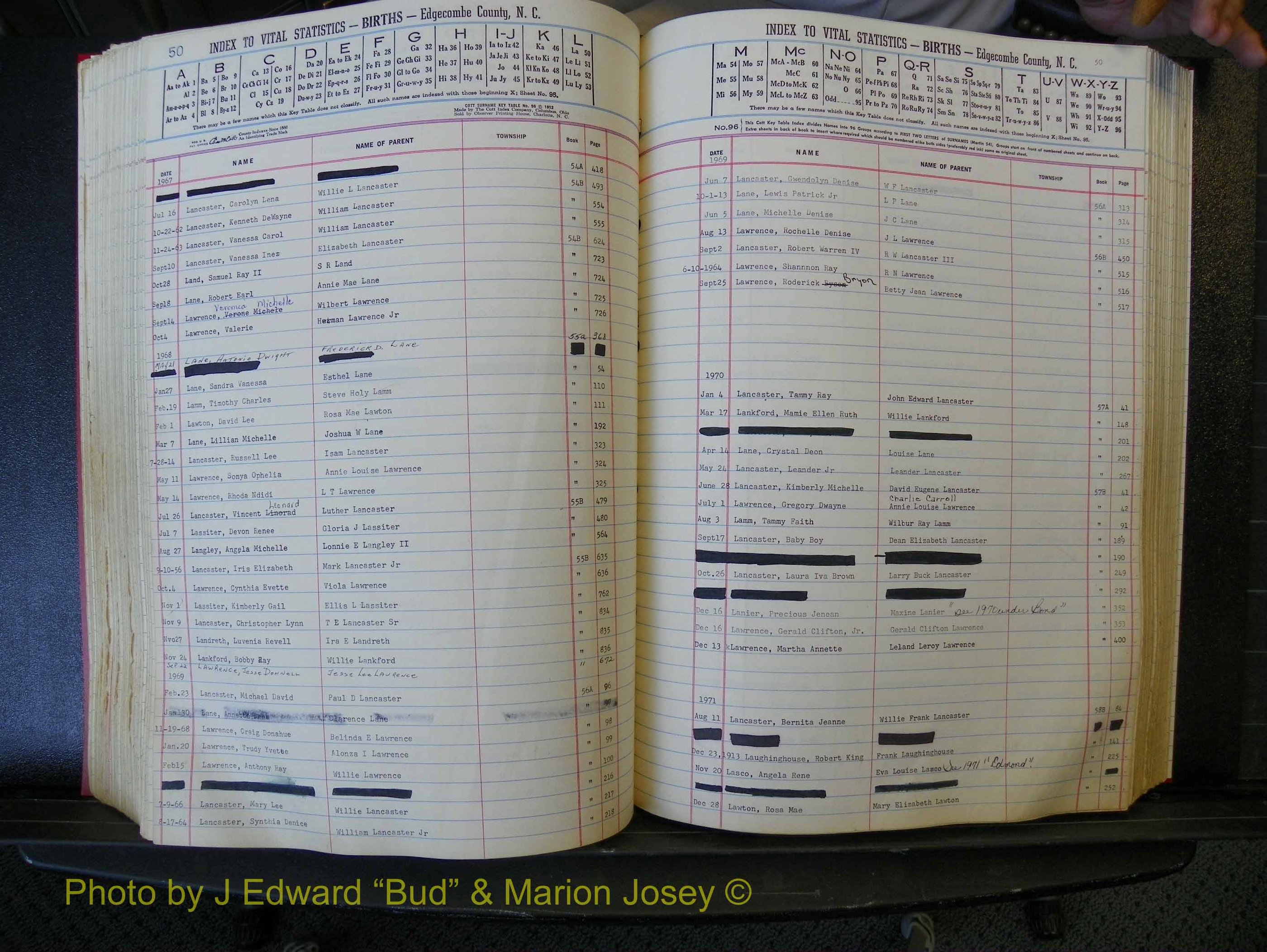 Edgecombe Births, A-Z, 1965-1990 (286).JPG