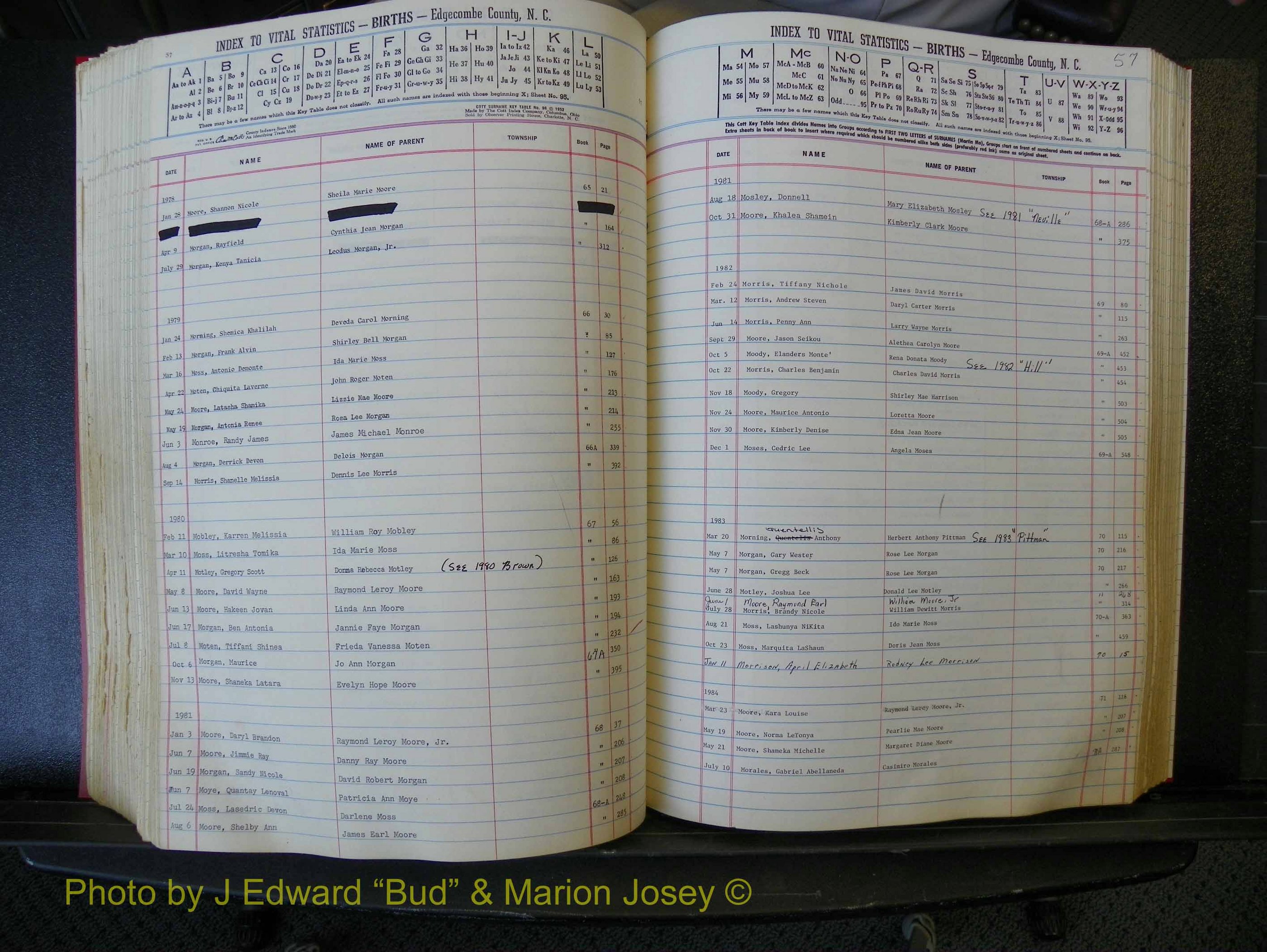 Edgecombe Births, A-Z, 1965-1990 (314).JPG