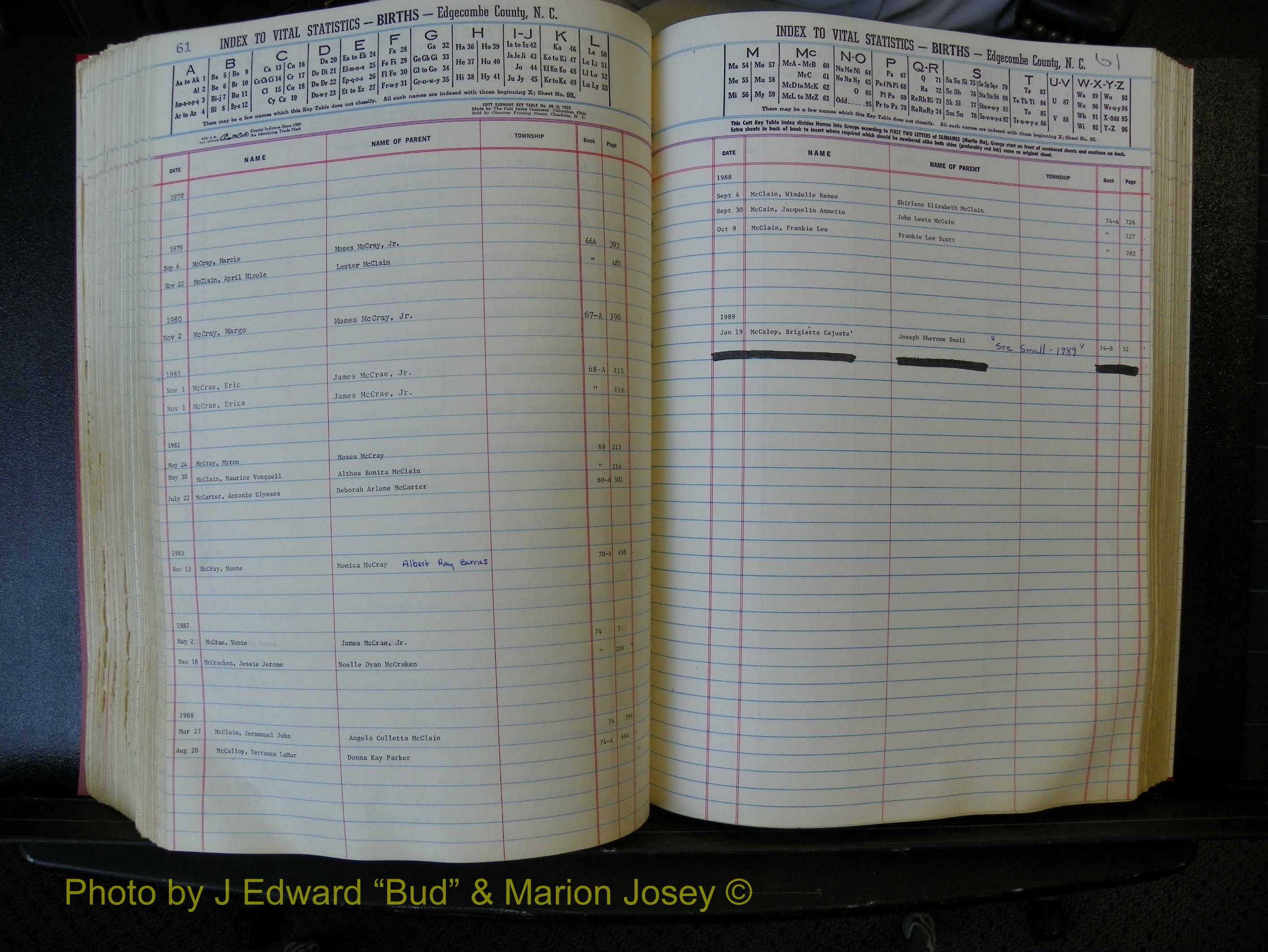 Edgecombe Births, A-Z, 1965-1990 (323).JPG