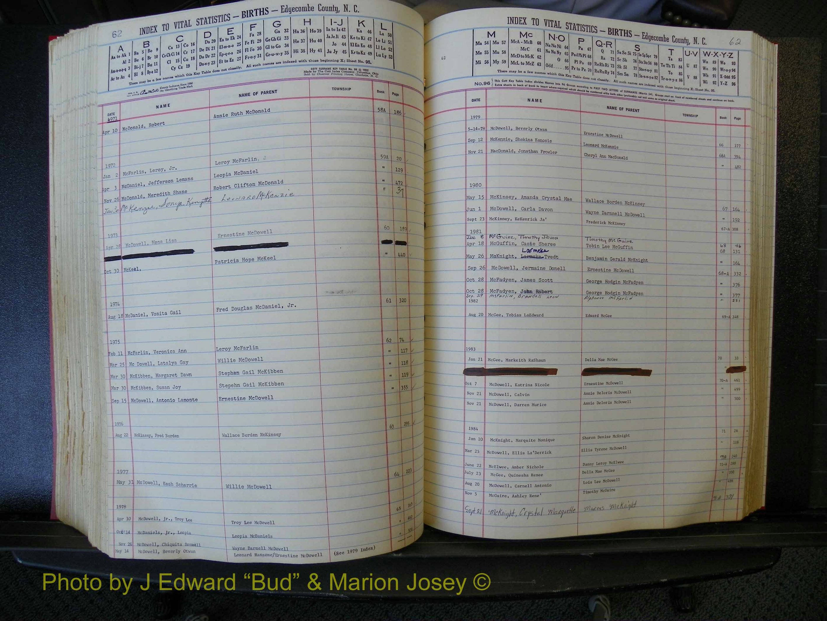 Edgecombe Births, A-Z, 1965-1990 (325).JPG