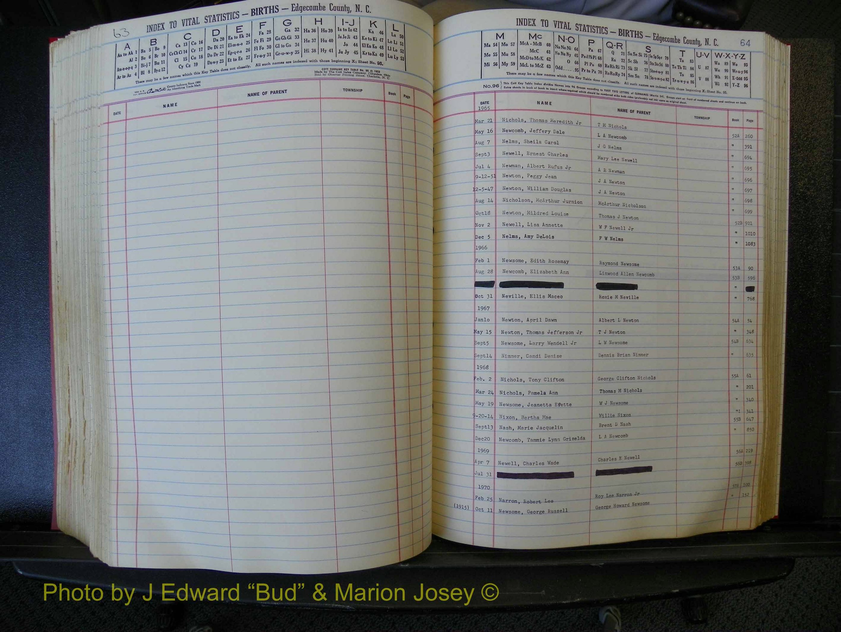 Edgecombe Births, A-Z, 1965-1990 (329).JPG