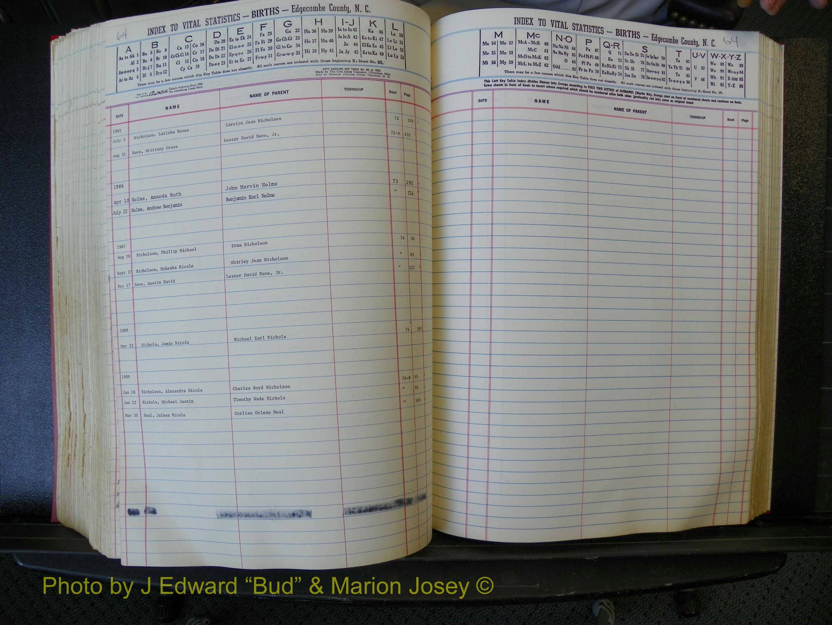 Edgecombe Births, A-Z, 1965-1990 (331).JPG