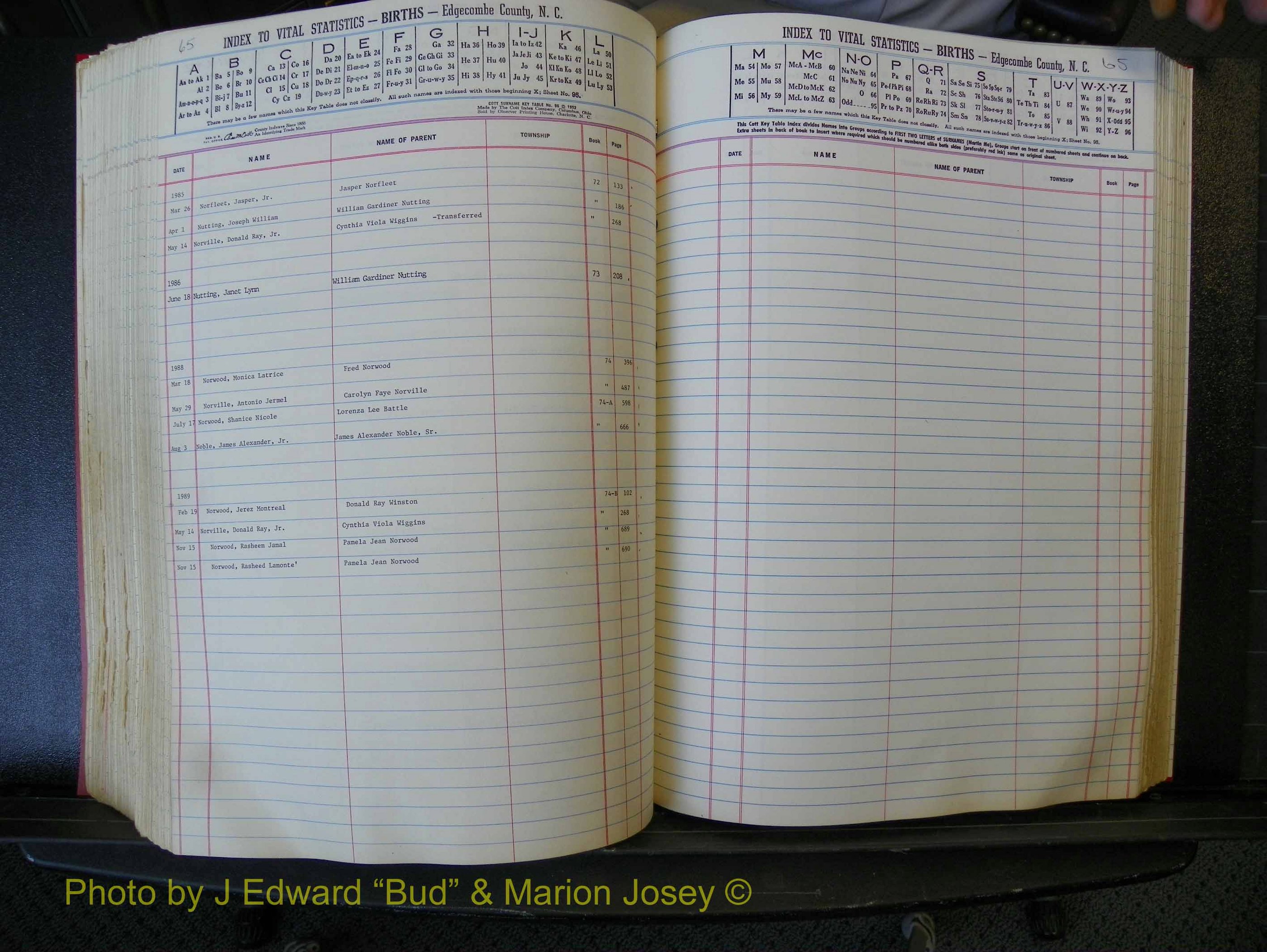Edgecombe Births, A-Z, 1965-1990 (334).JPG