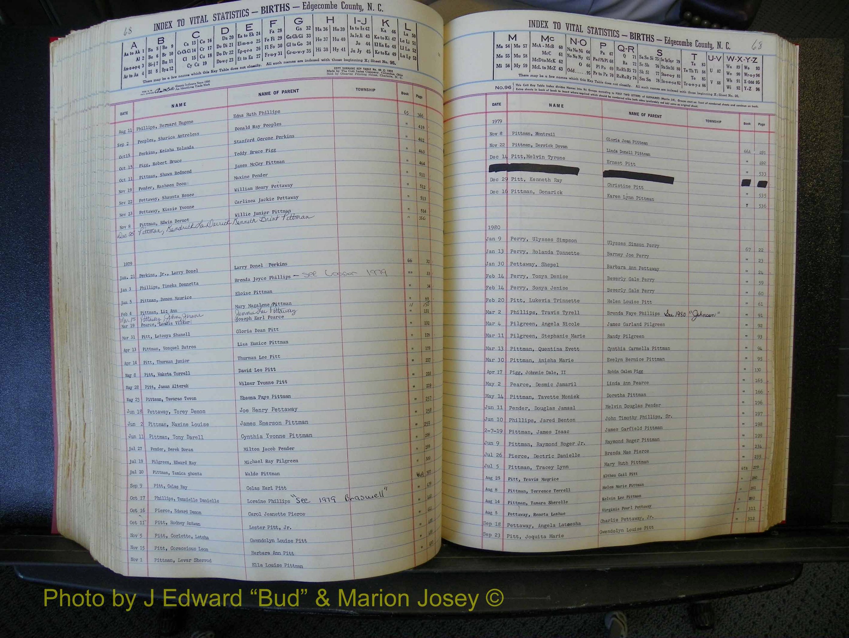 Edgecombe Births, A-Z, 1965-1990 (351).JPG