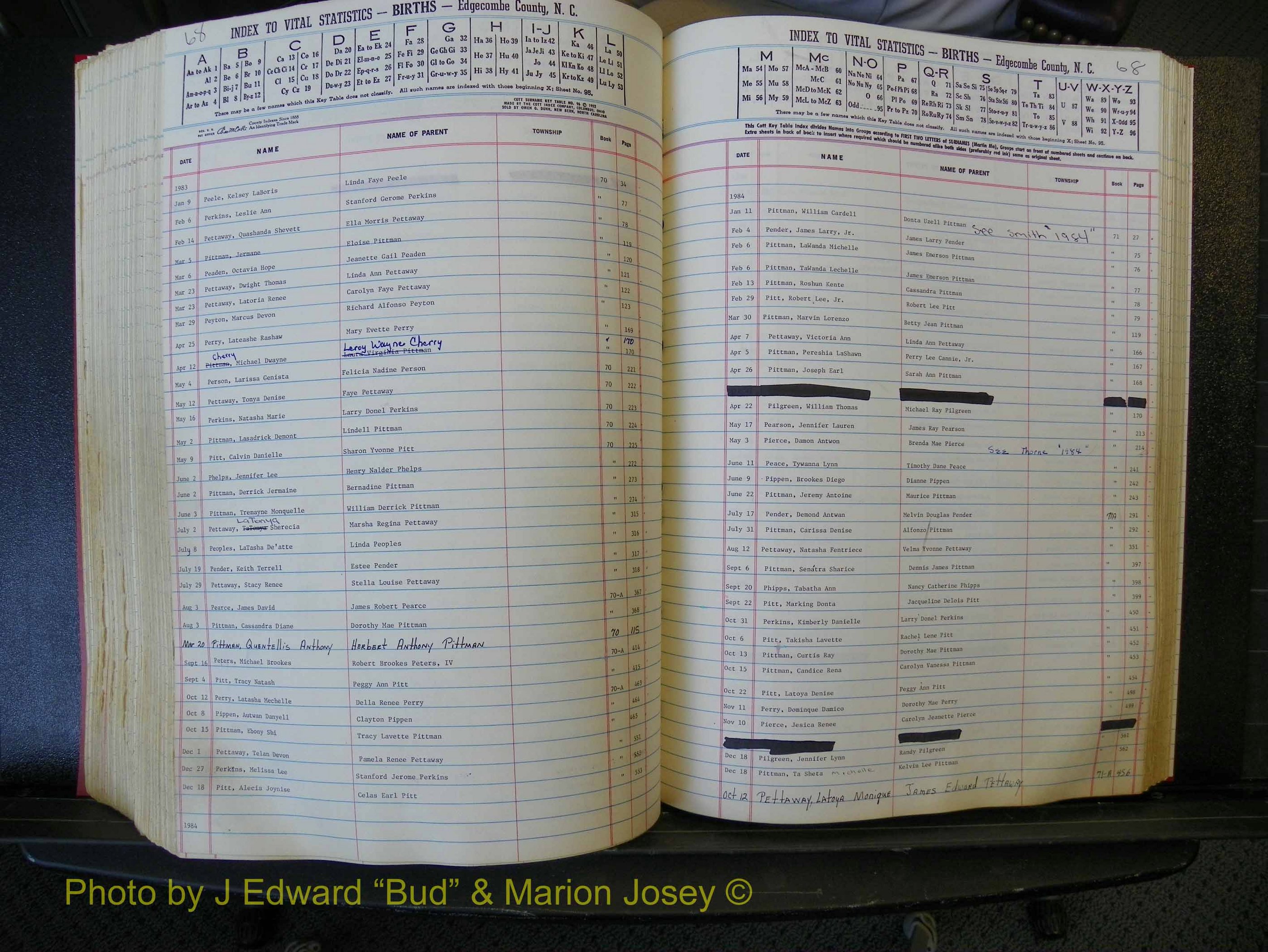 Edgecombe Births, A-Z, 1965-1990 (353).JPG