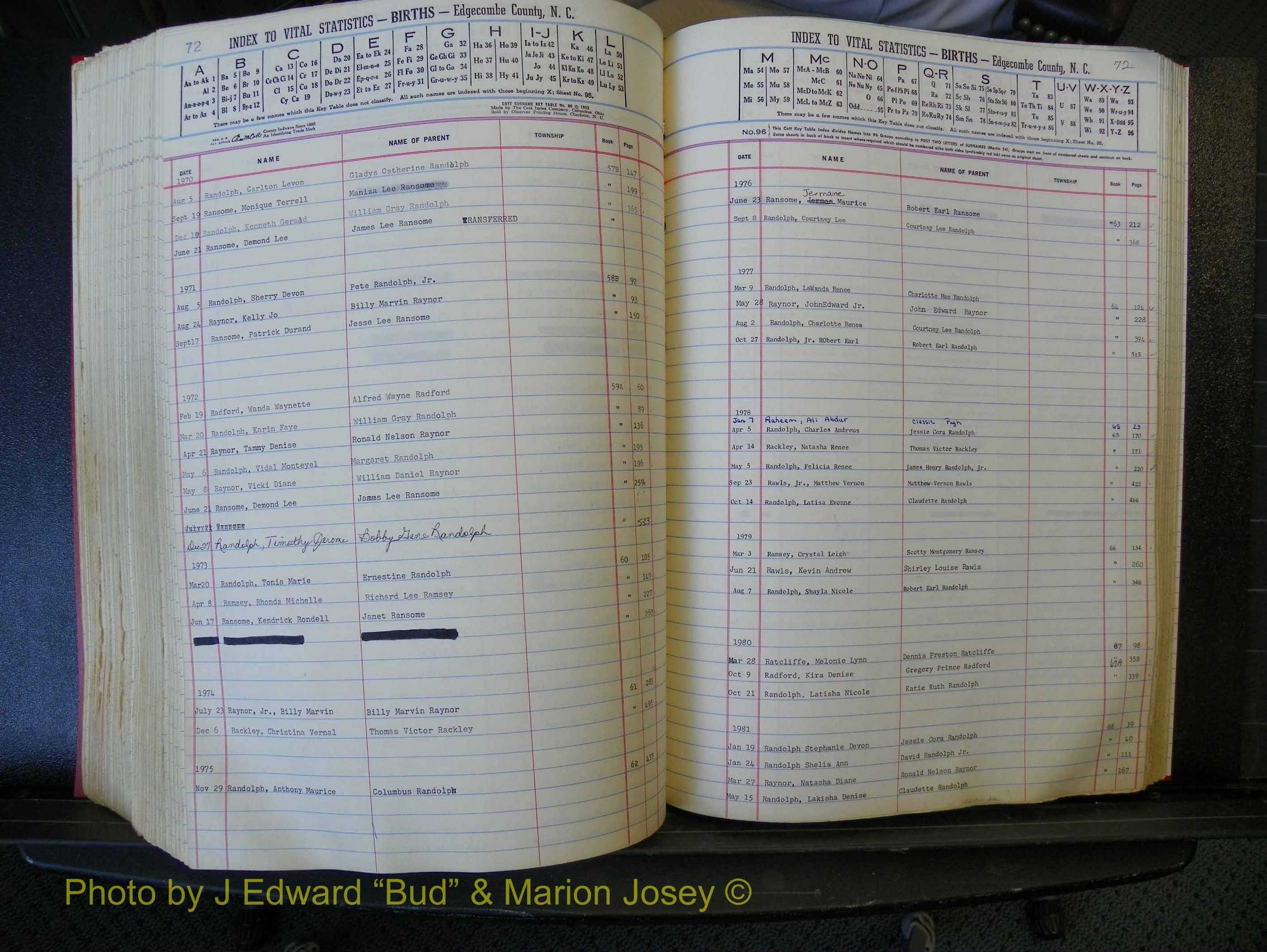 Edgecombe Births, A-Z, 1965-1990 (365).JPG