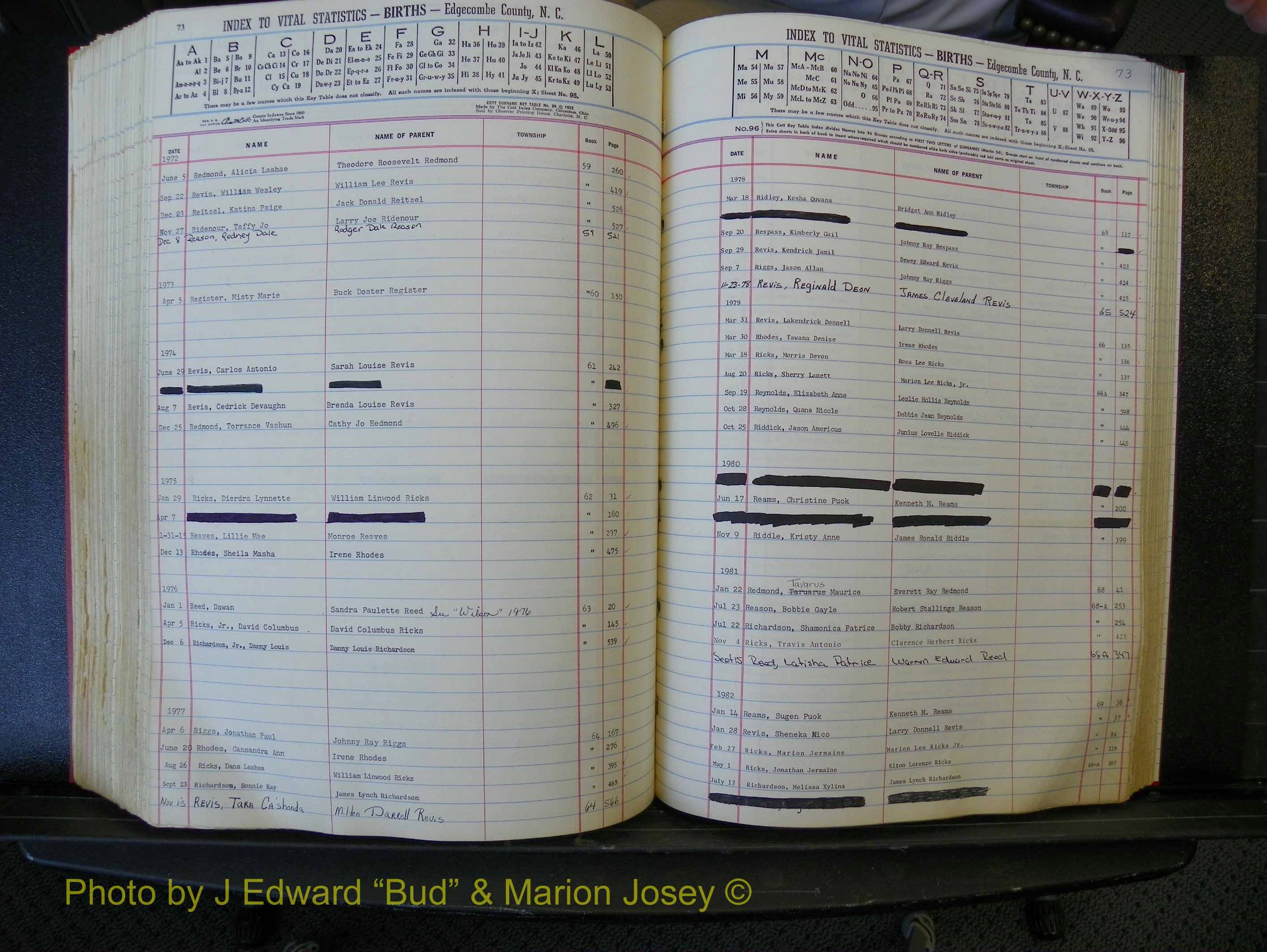 Edgecombe Births, A-Z, 1965-1990 (369).JPG