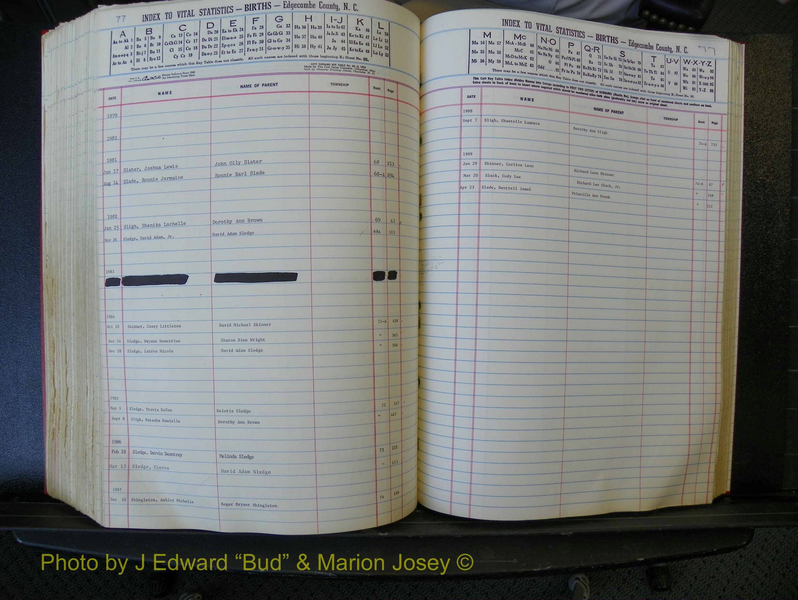 Edgecombe Births, A-Z, 1965-1990 (388).JPG