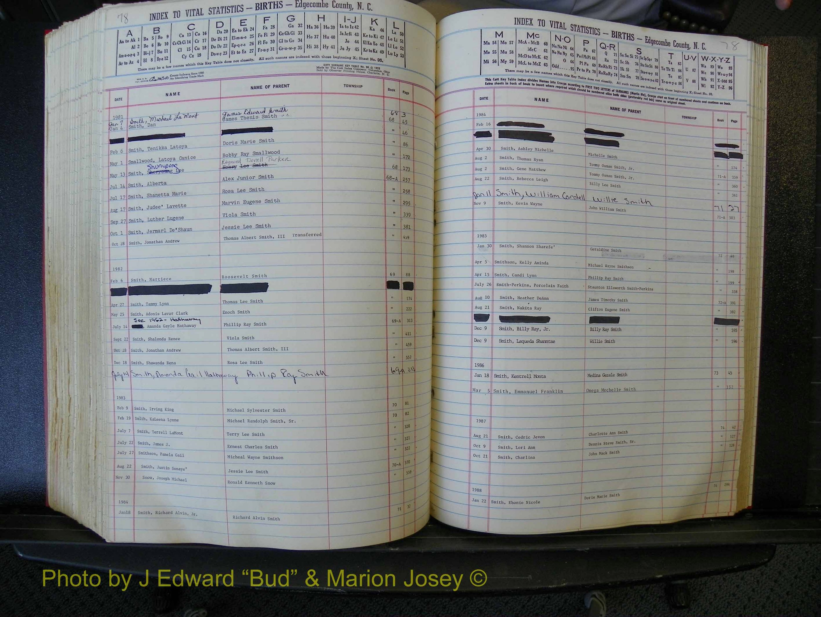 Edgecombe Births, A-Z, 1965-1990 (392).JPG