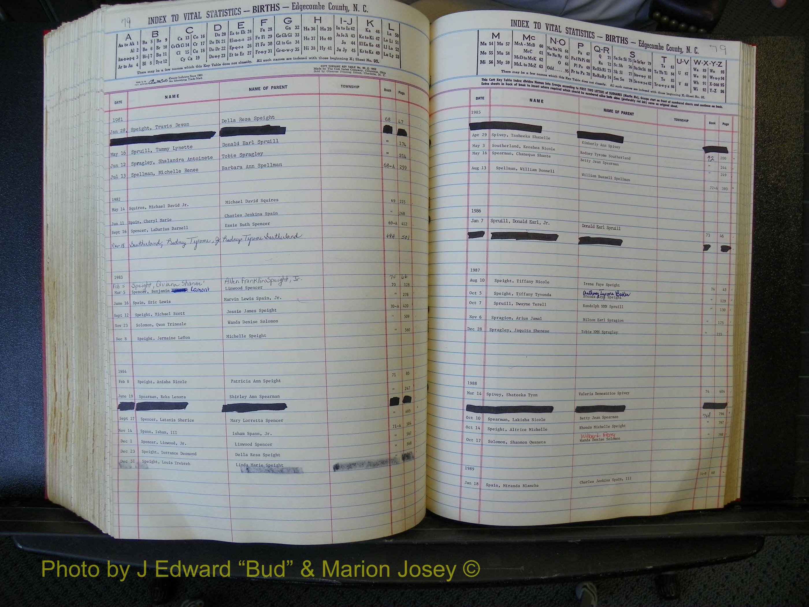 Edgecombe Births, A-Z, 1965-1990 (396).JPG