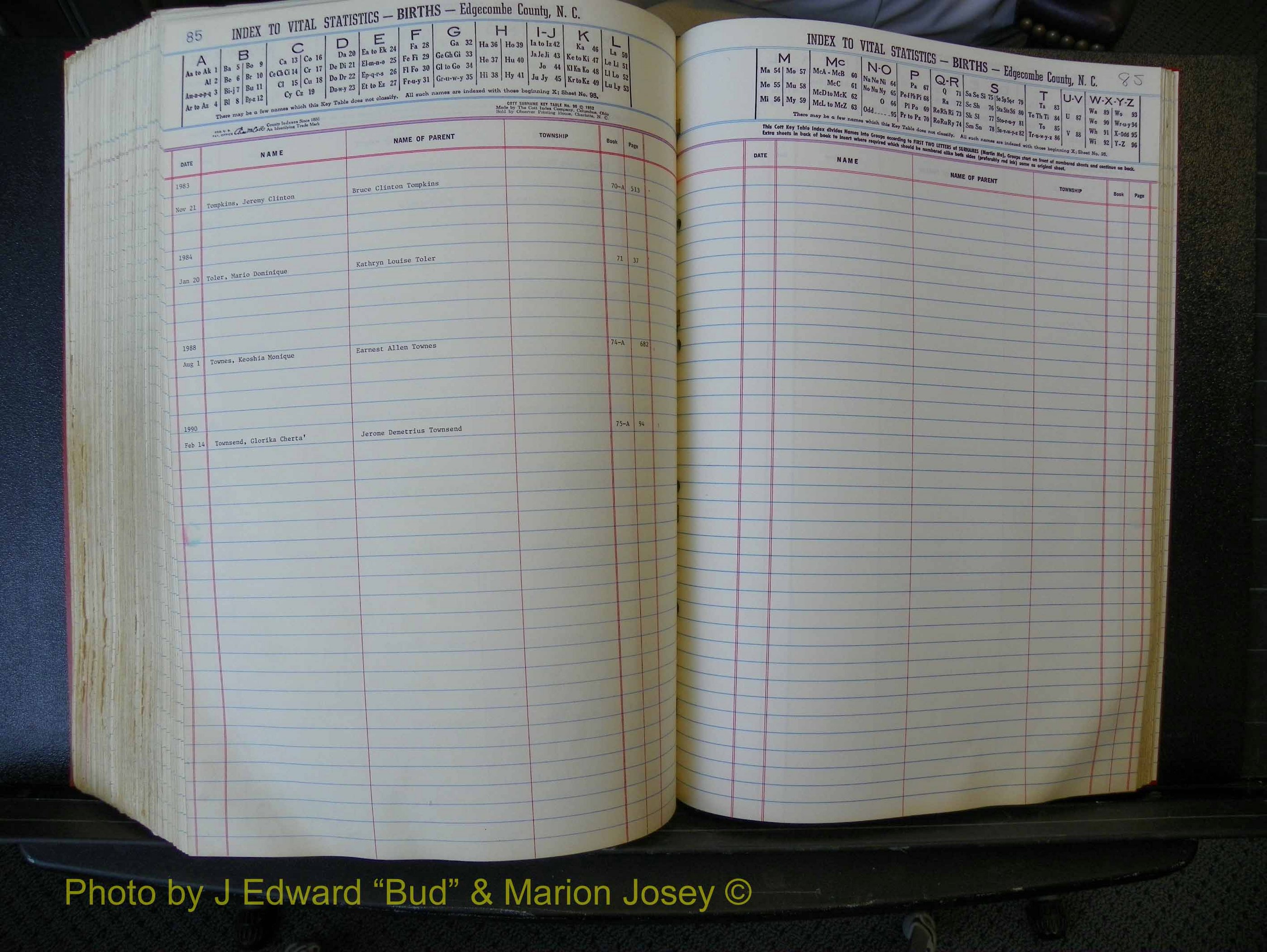 Edgecombe Births, A-Z, 1965-1990 (419).JPG