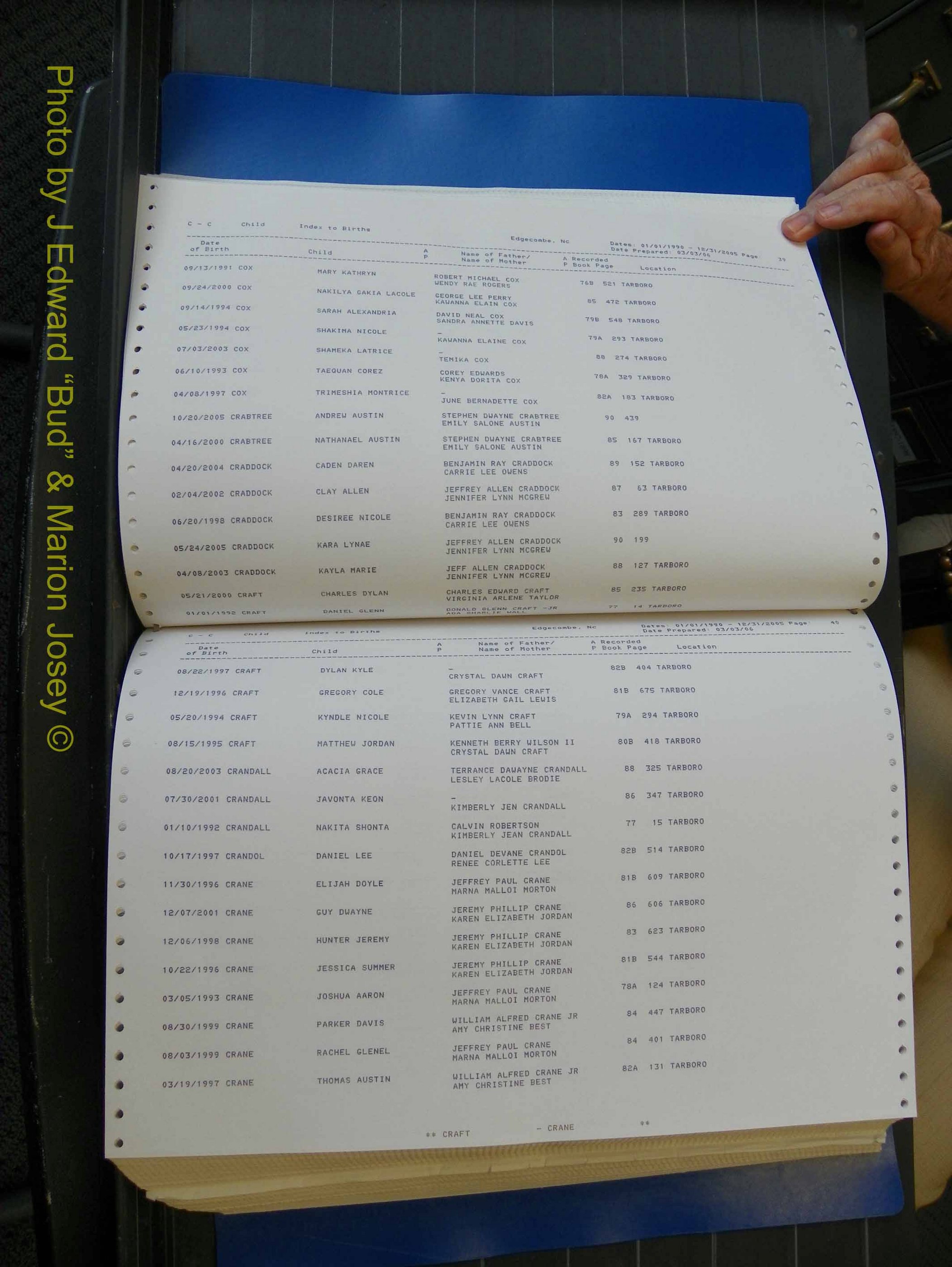 Edgecombe Births, A-Z, 1990-2005 (176).JPG
