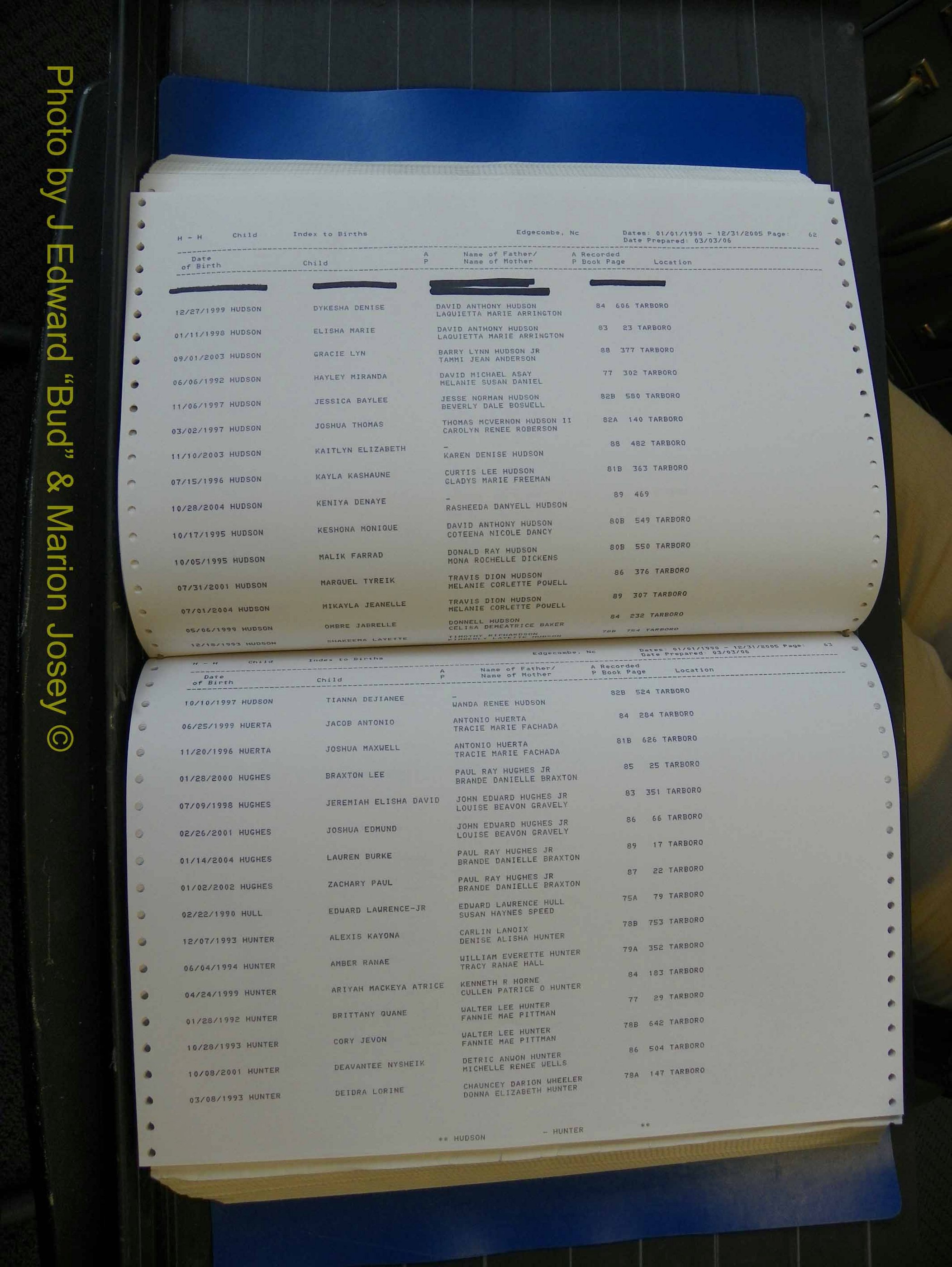Edgecombe Births, A-Z, 1990-2005 (263).JPG