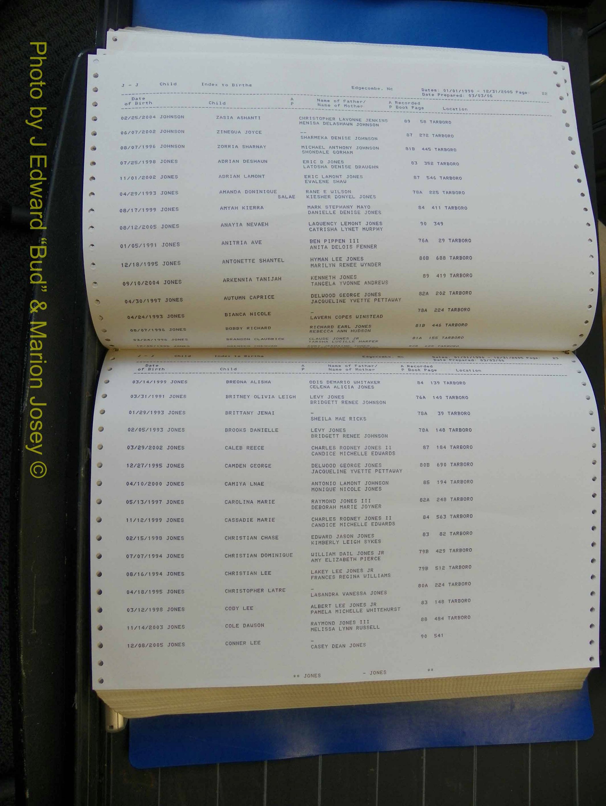 Edgecombe Births, A-Z, 1990-2005 (279).JPG