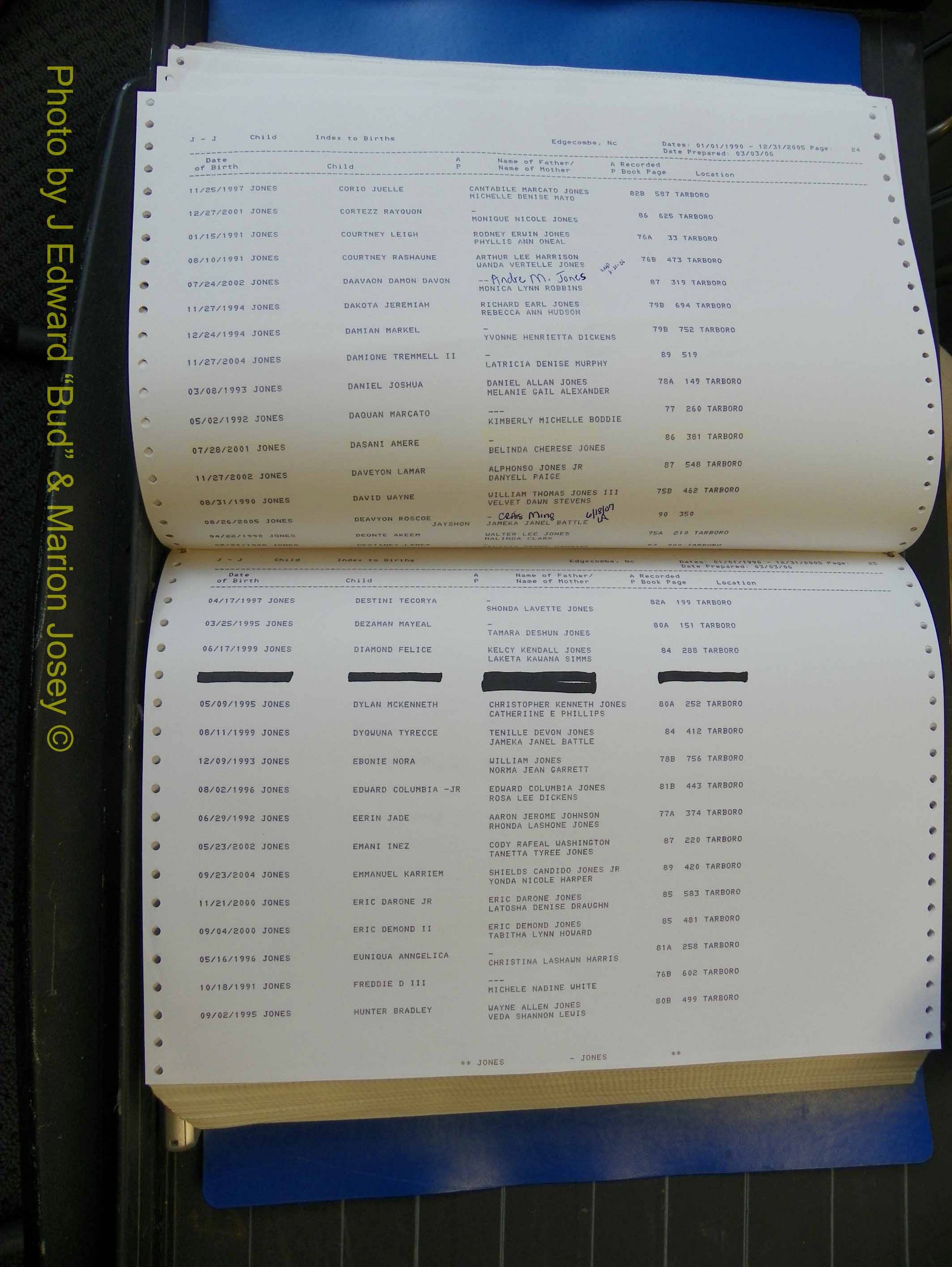 Edgecombe Births, A-Z, 1990-2005 (280).JPG