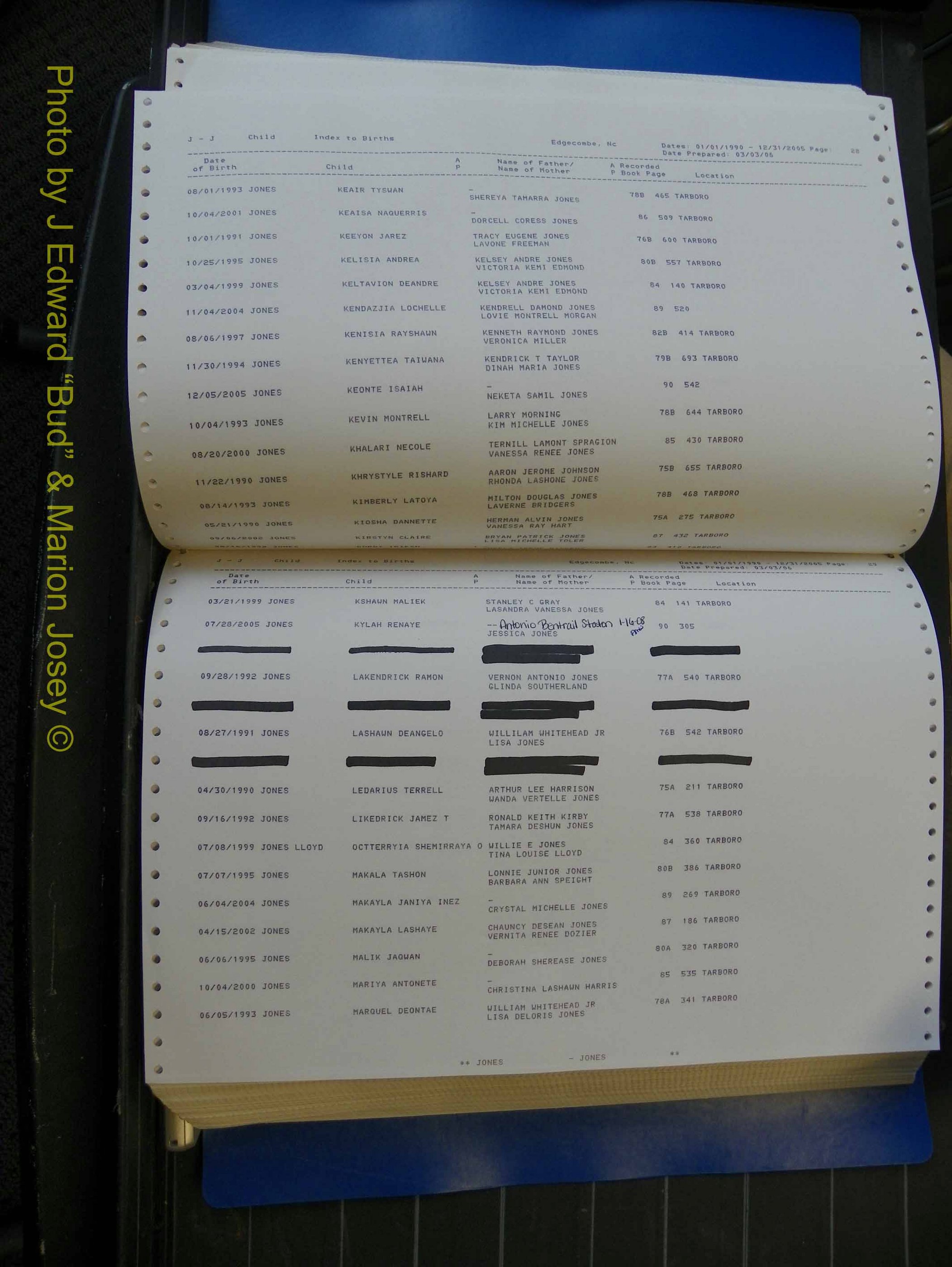 Edgecombe Births, A-Z, 1990-2005 (282).JPG