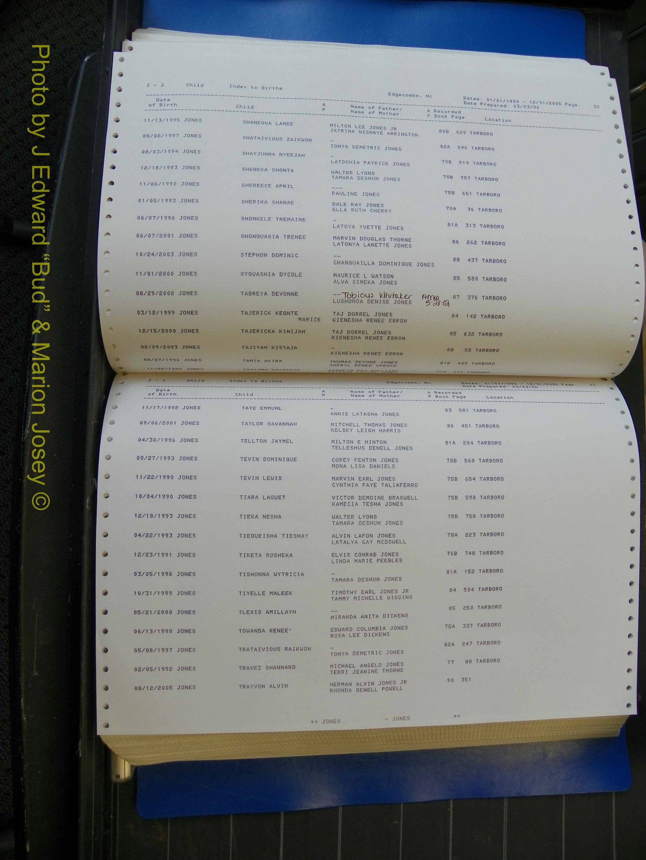 Edgecombe Births, A-Z, 1990-2005 (284).JPG