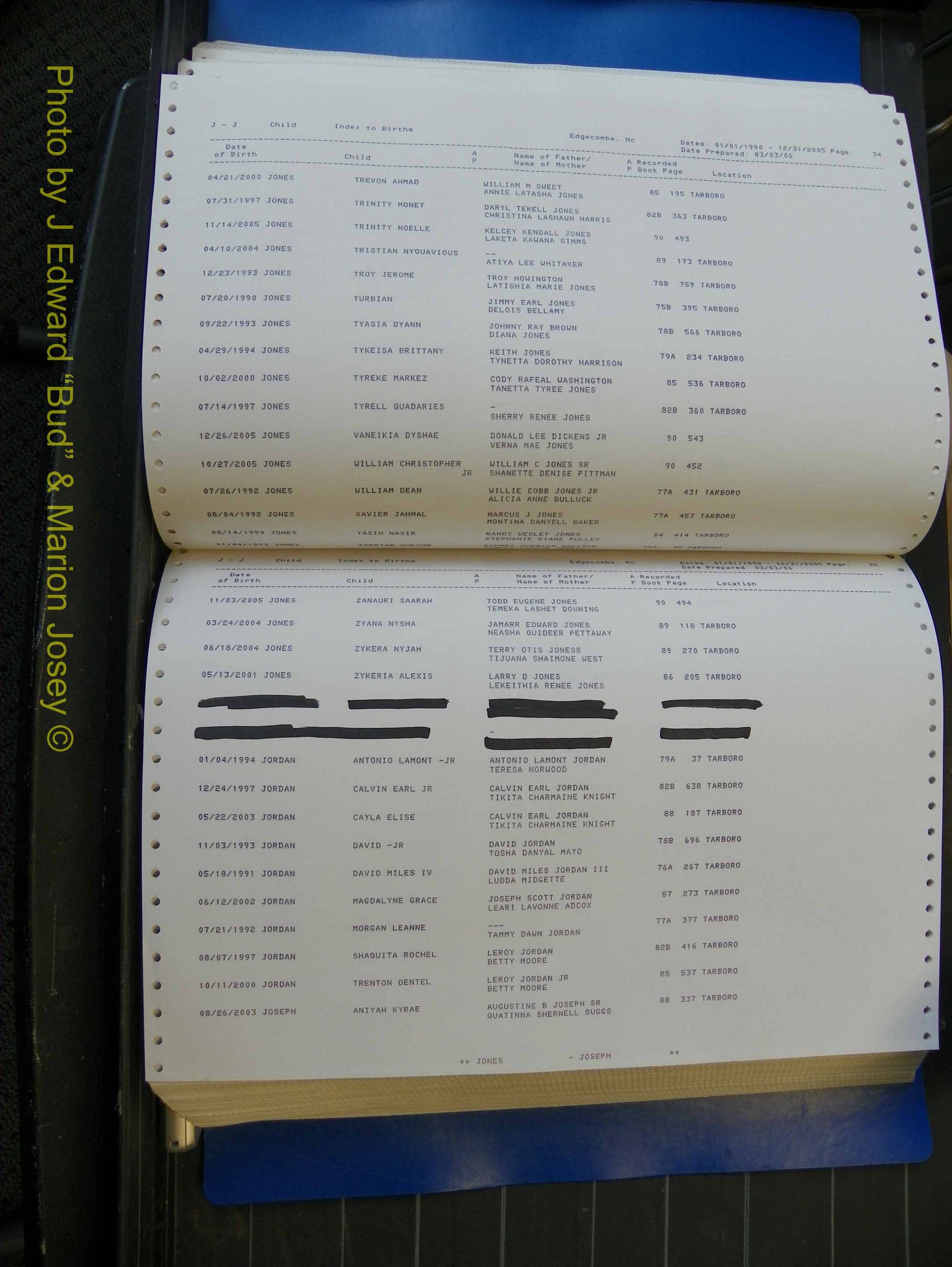 Edgecombe Births, A-Z, 1990-2005 (285).JPG