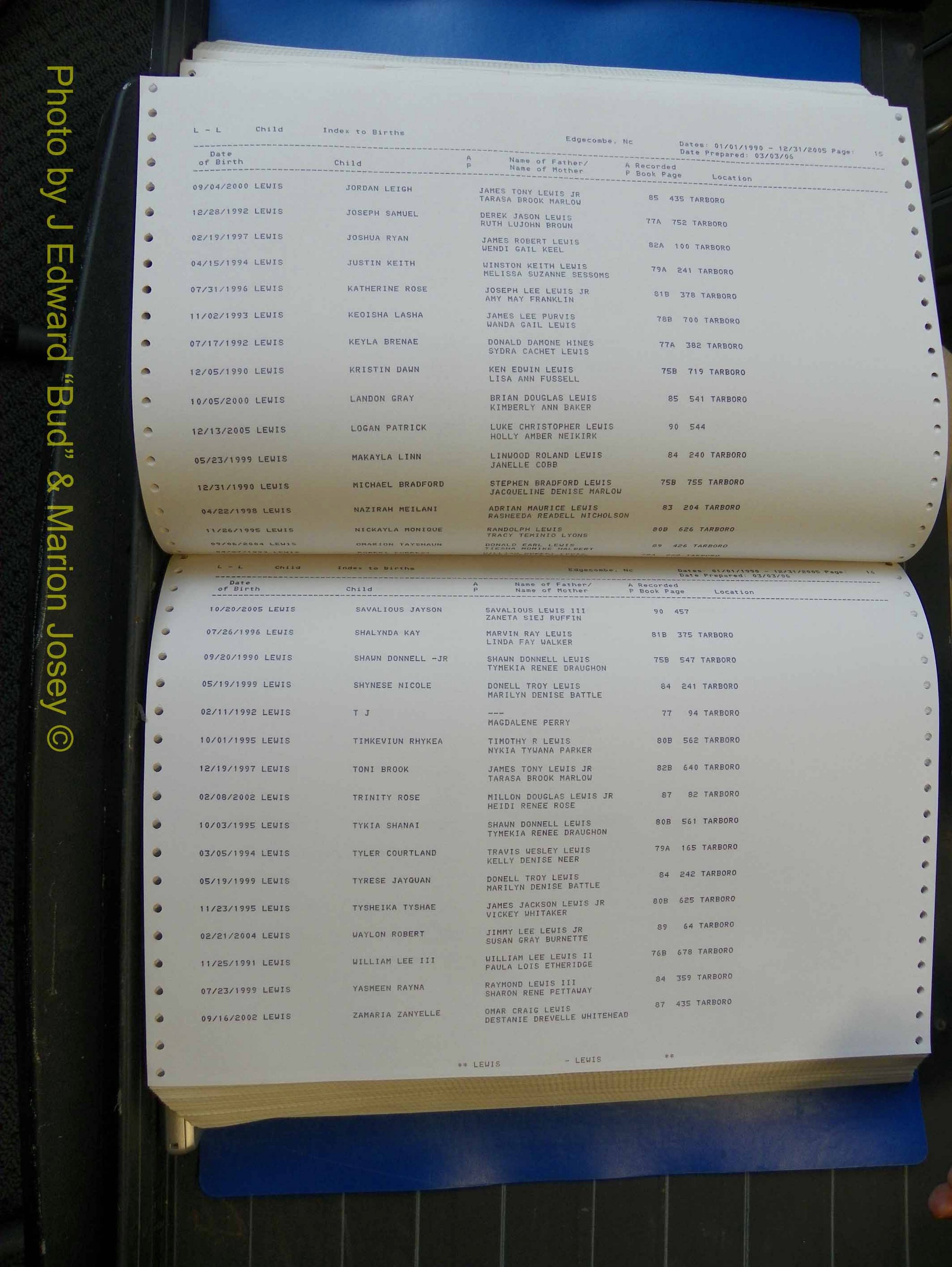 Edgecombe Births, A-Z, 1990-2005 (304).JPG