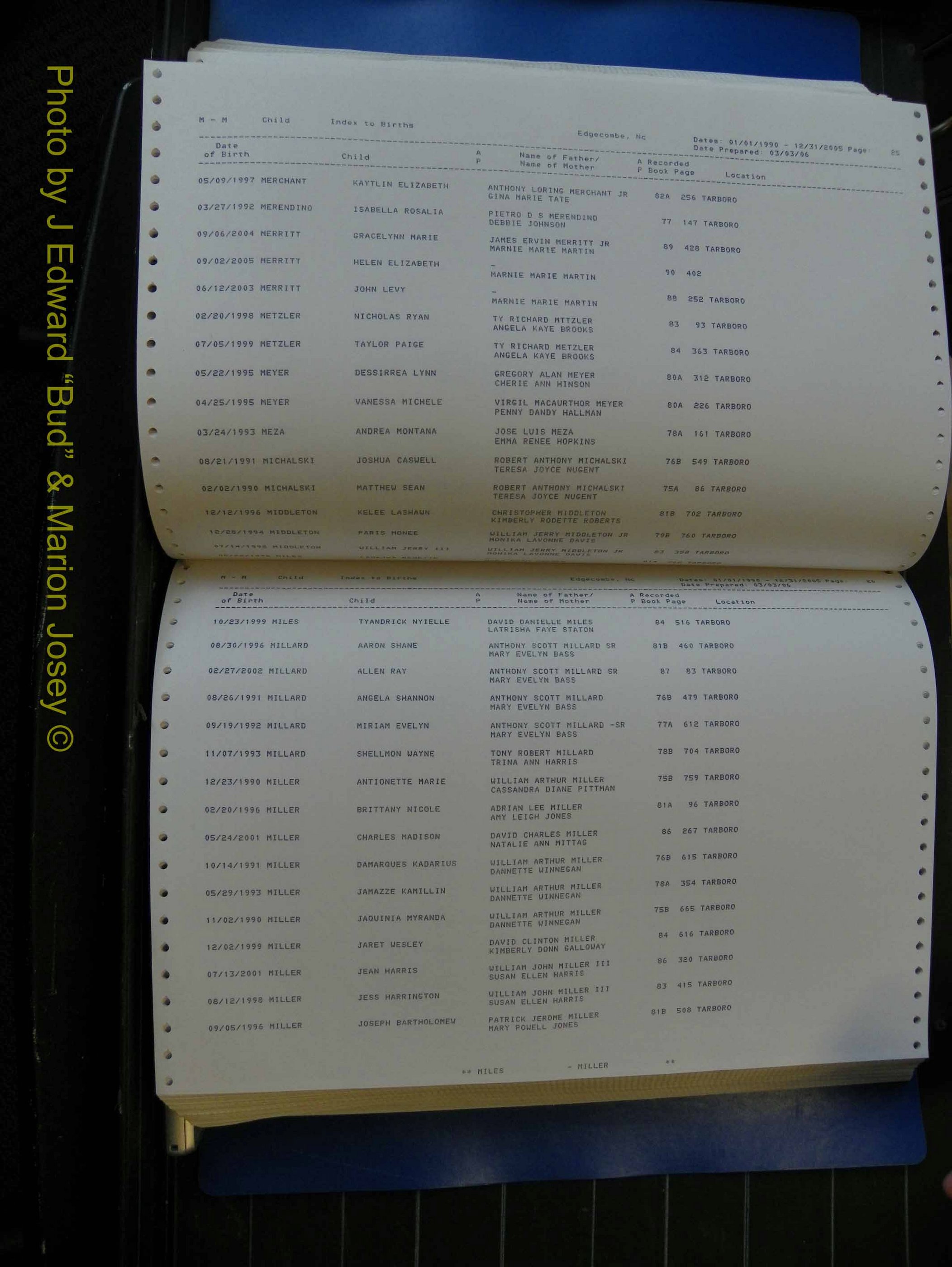 Edgecombe Births, A-Z, 1990-2005 (326).JPG