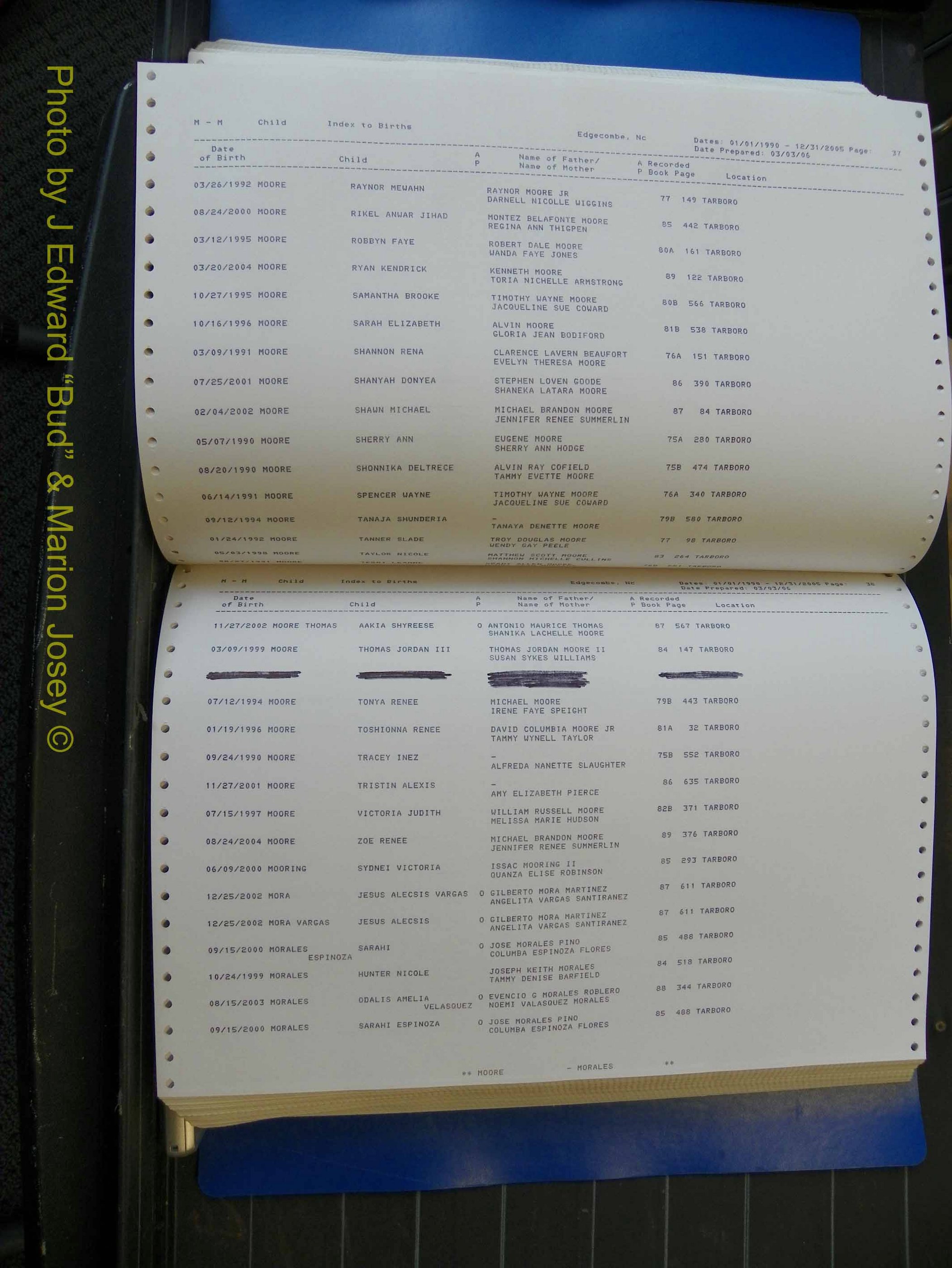 Edgecombe Births, A-Z, 1990-2005 (332).JPG