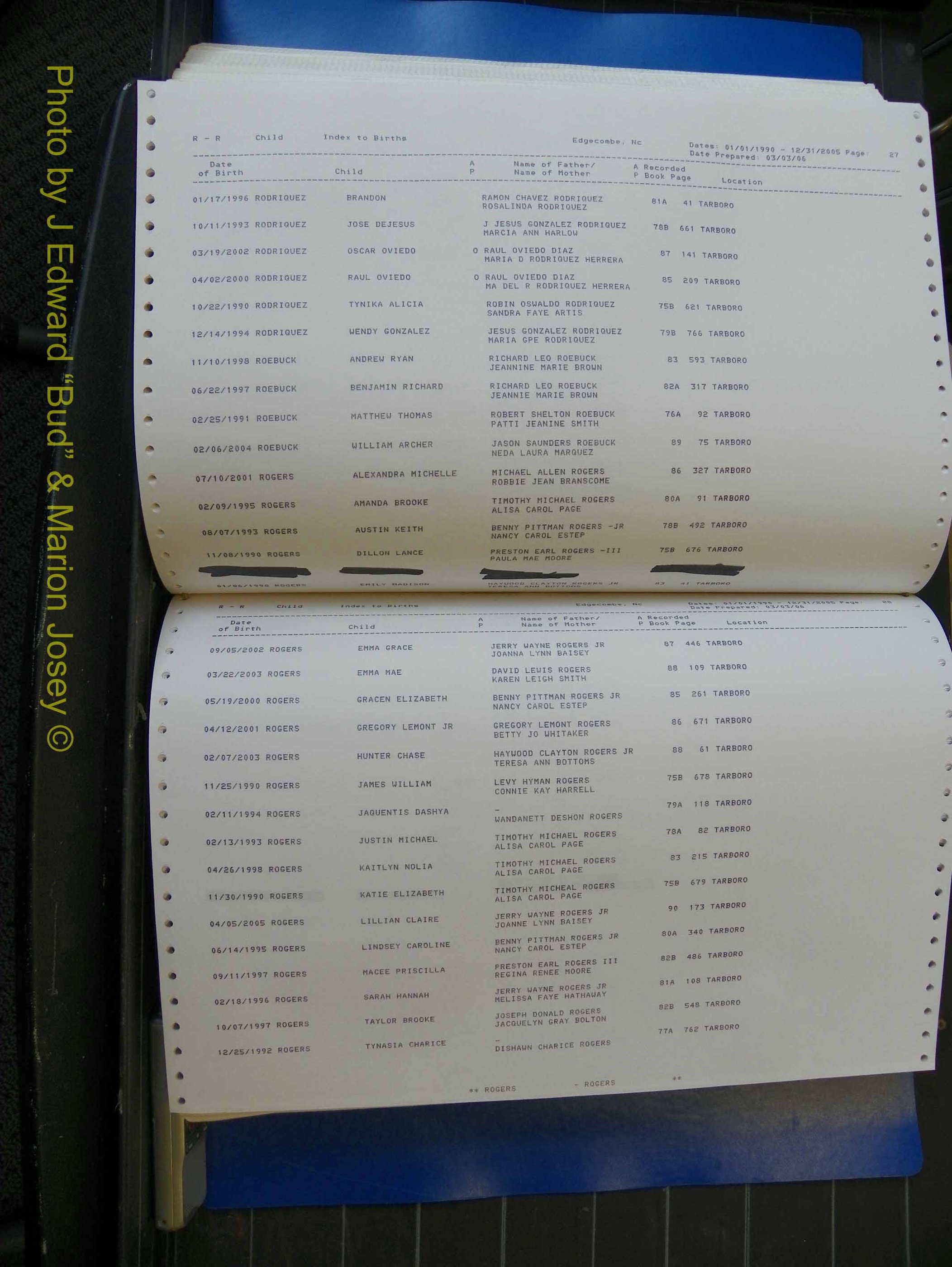 Edgecombe Births, A-Z, 1990-2005 (387).JPG