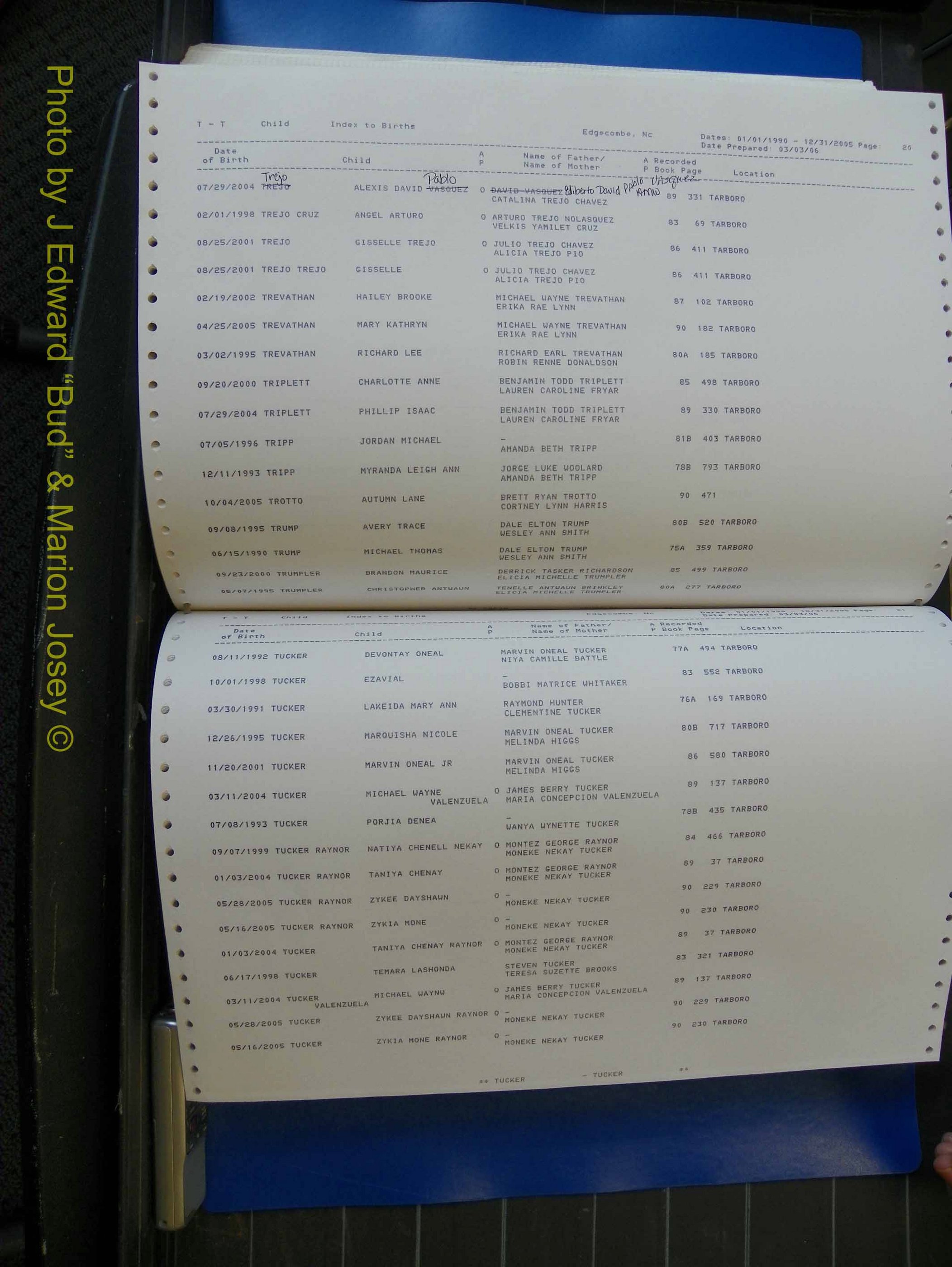 Edgecombe Births, A-Z, 1990-2005 (430).JPG